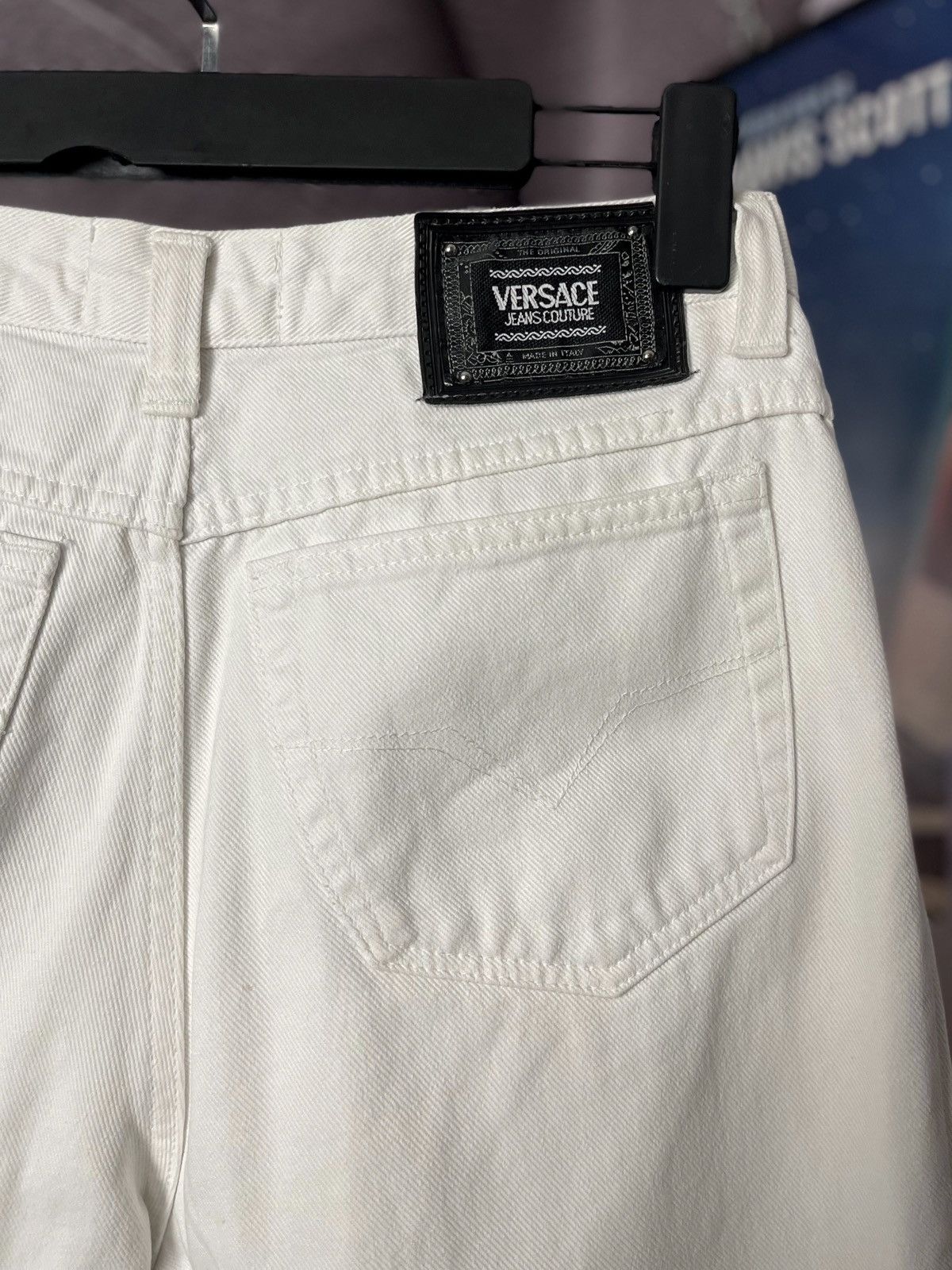 Versace Jeans Couture White Italy 31/45 Vintage Denim