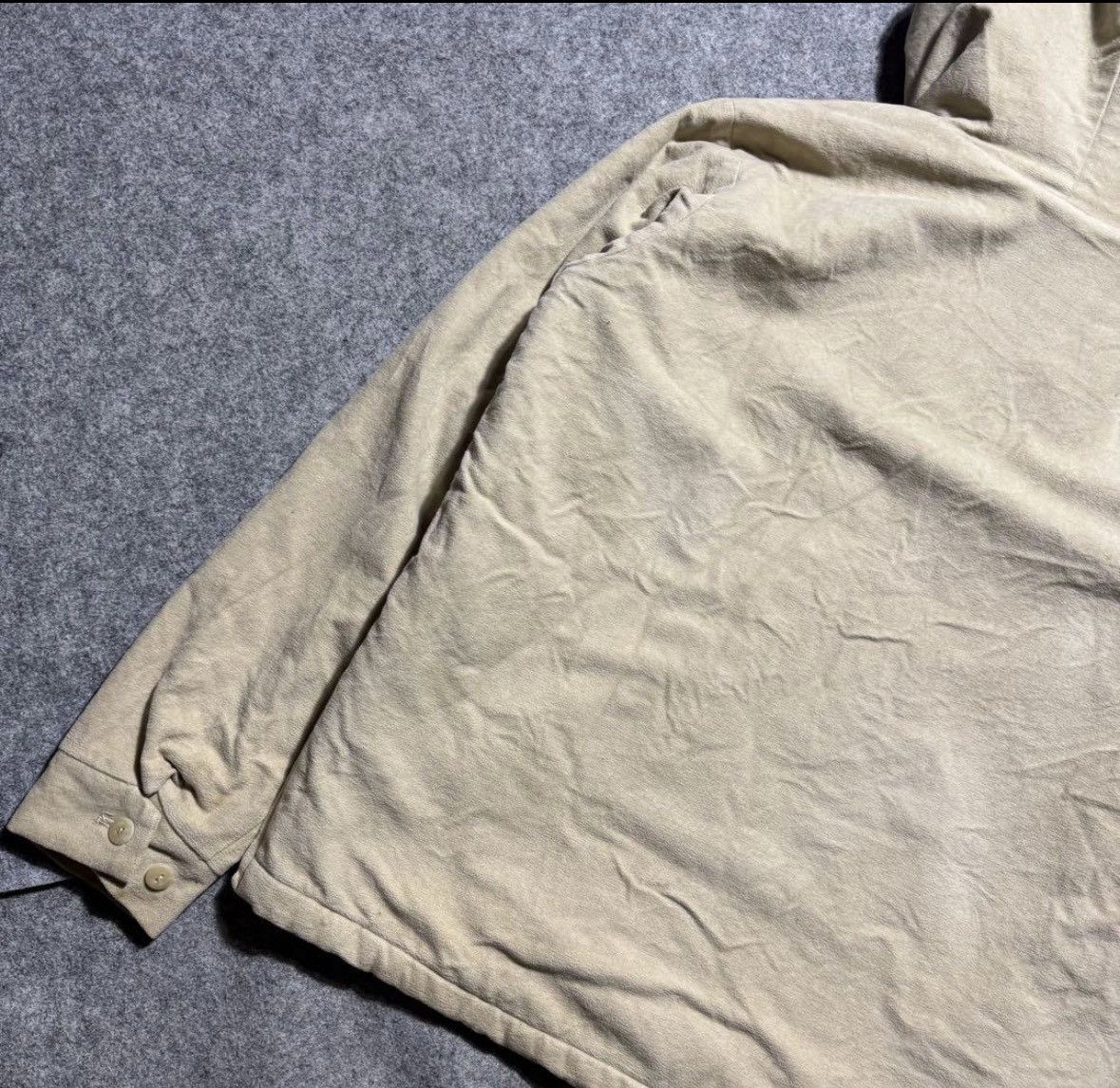 Bape 00s Bape fleece boa hoodie beige archive L Size US L / EU 52-54 / 3 - 3 Thumbnail