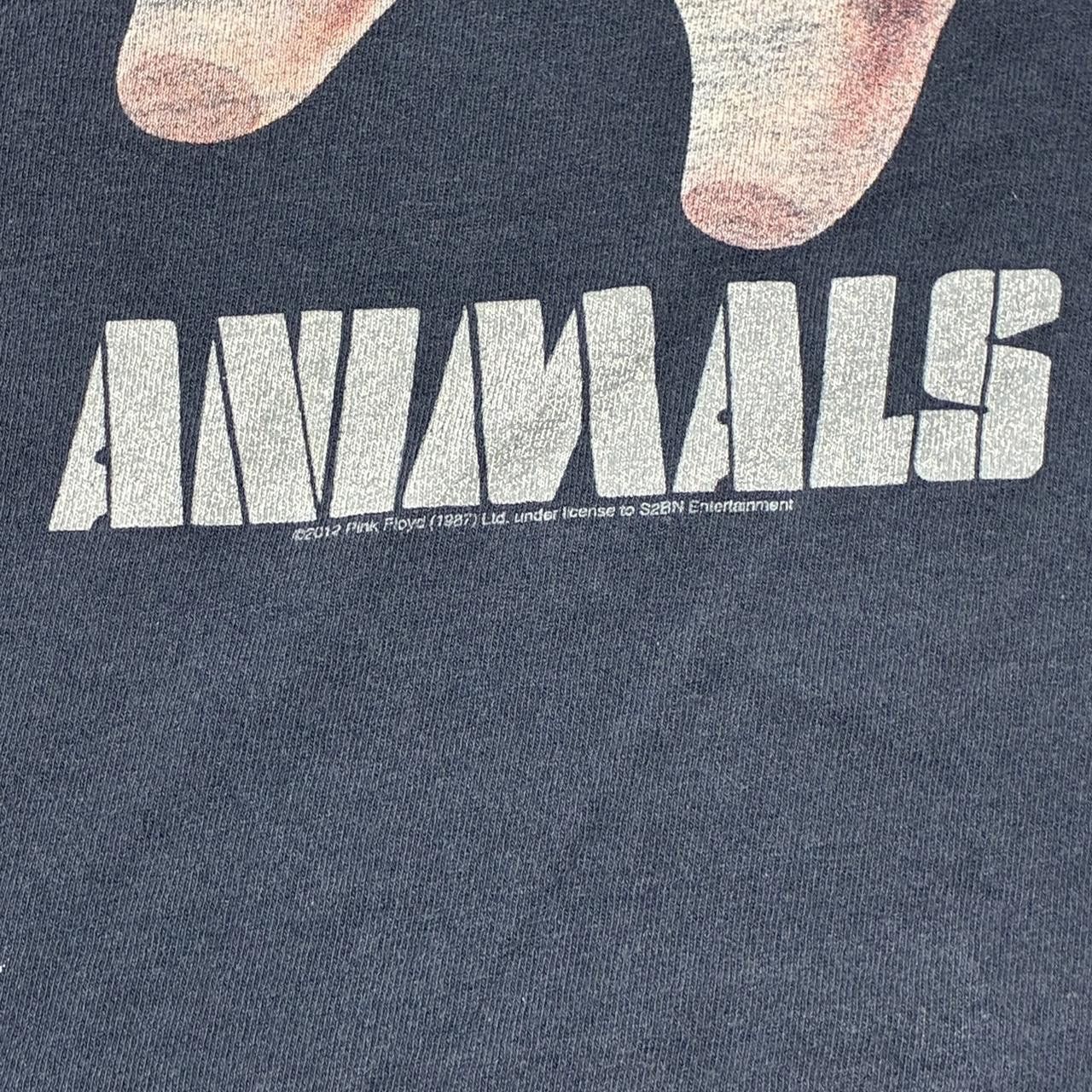 Other Pink Floyd Animals 2012 Faded Black Boxy Band Tee Size 2XL Size US XXL / EU 58 / 5 - 3 Thumbnail