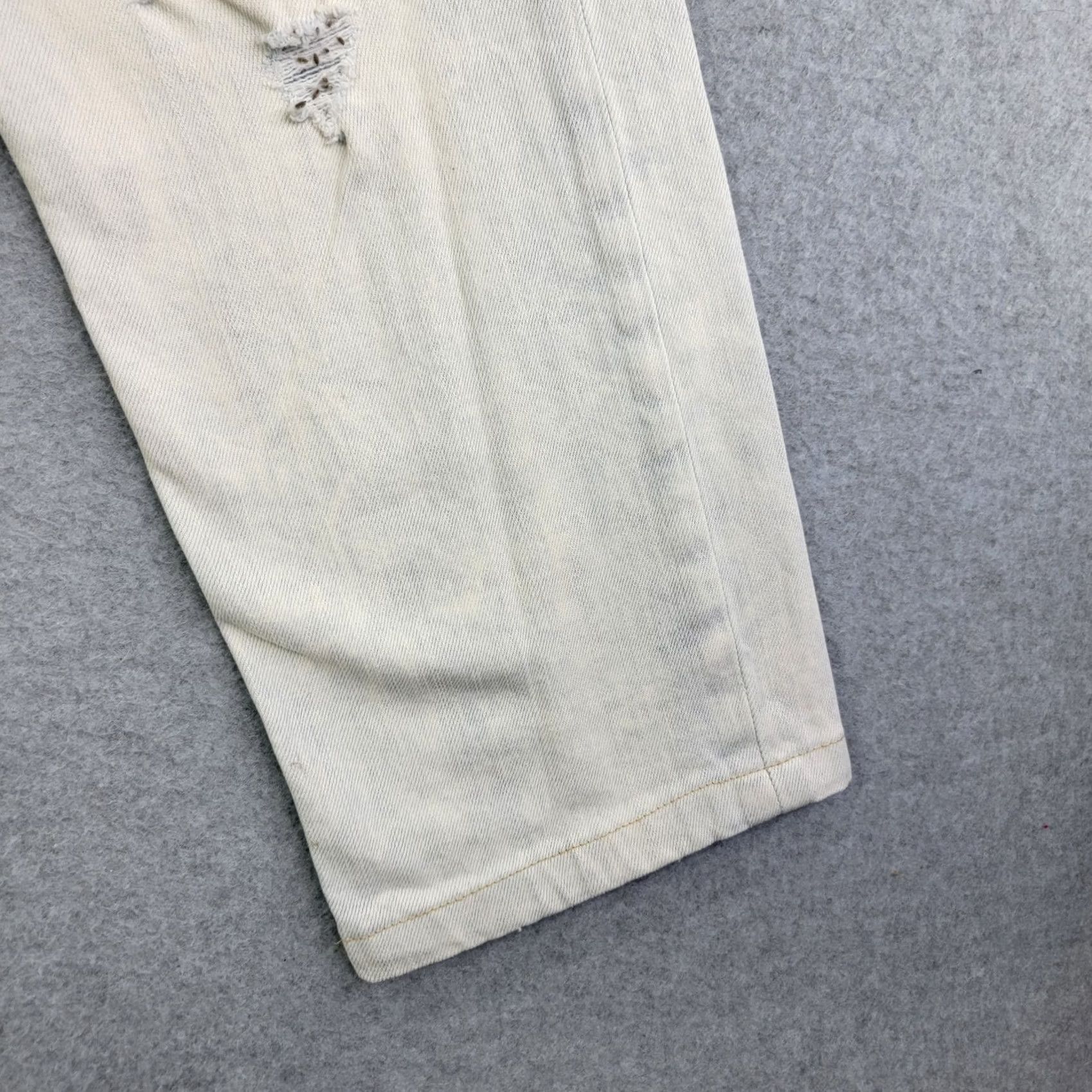 American Eagle Outfitters American Eagle Jeans Men 31x25 Slim Skinny Distressed Blue Denim Core Flex 5-Pocket 31 in Inseam Mens Size US 31 - 4 Thumbnail