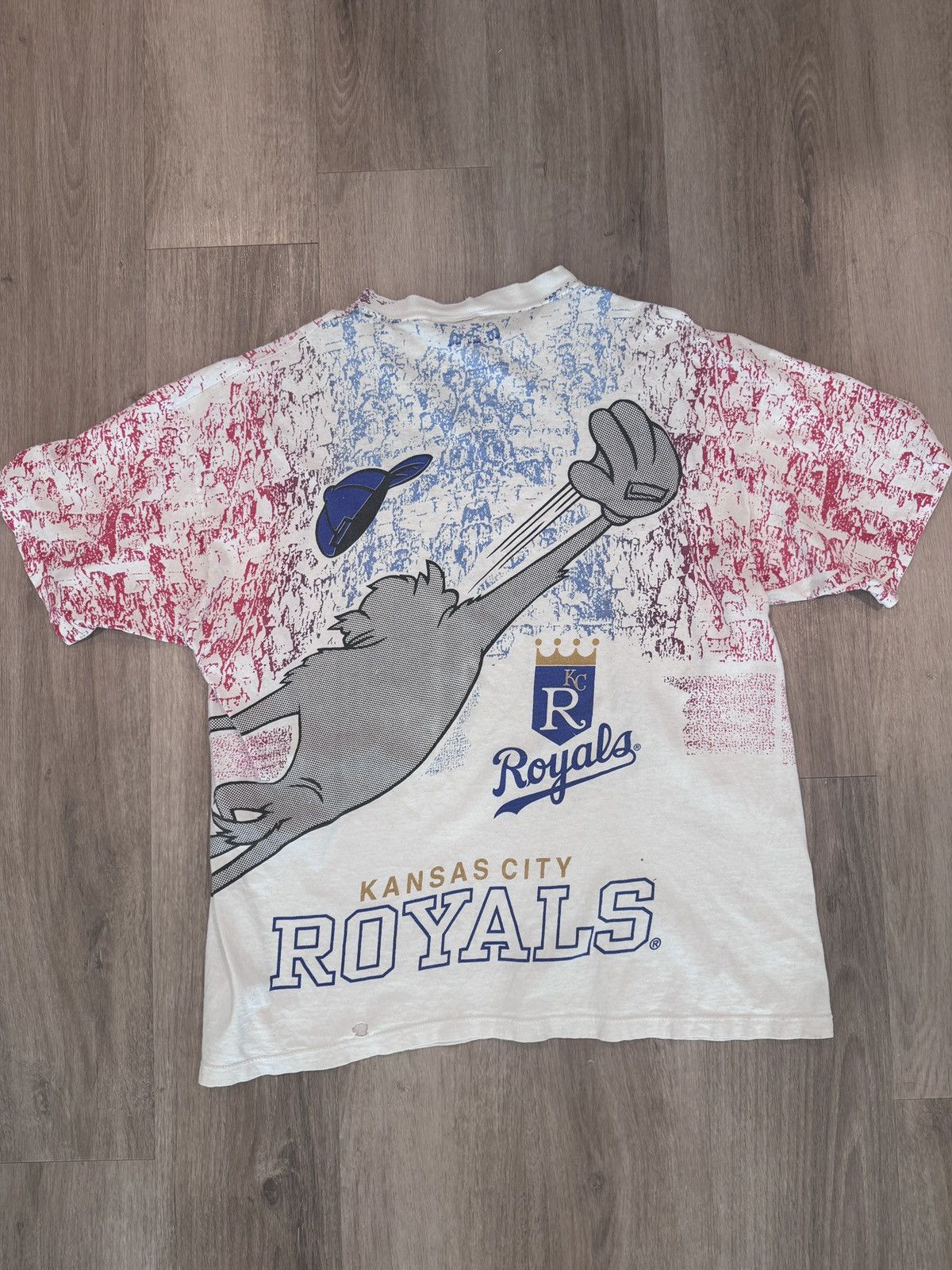 Vintage KC Royals x Tasmanian Devil Size US XL / EU 56 / 4 - 2 Thumbnail