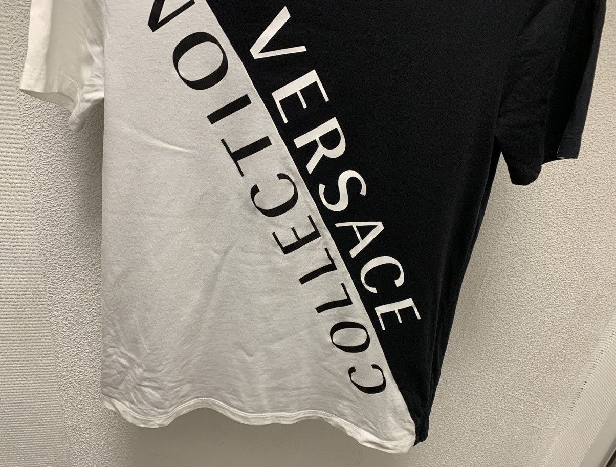 Versace Versace collection big logo striped t-shirt M sz Size US M / EU 48-50 / 2 - 3 Thumbnail