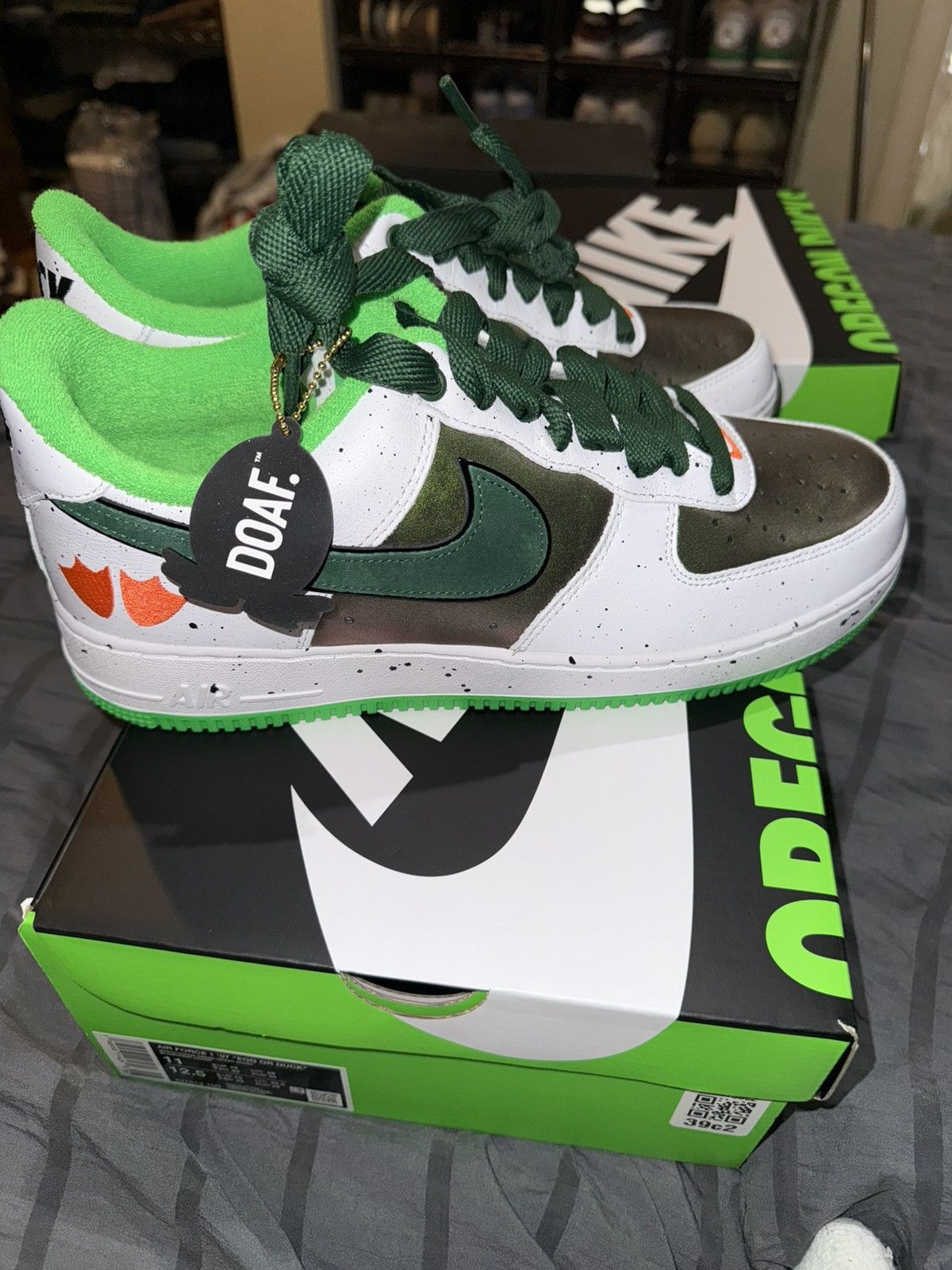 Nike Air force 1 ‘07 “Duck Or Egg” Size US 11 / EU 44 - 1 Thumbnail