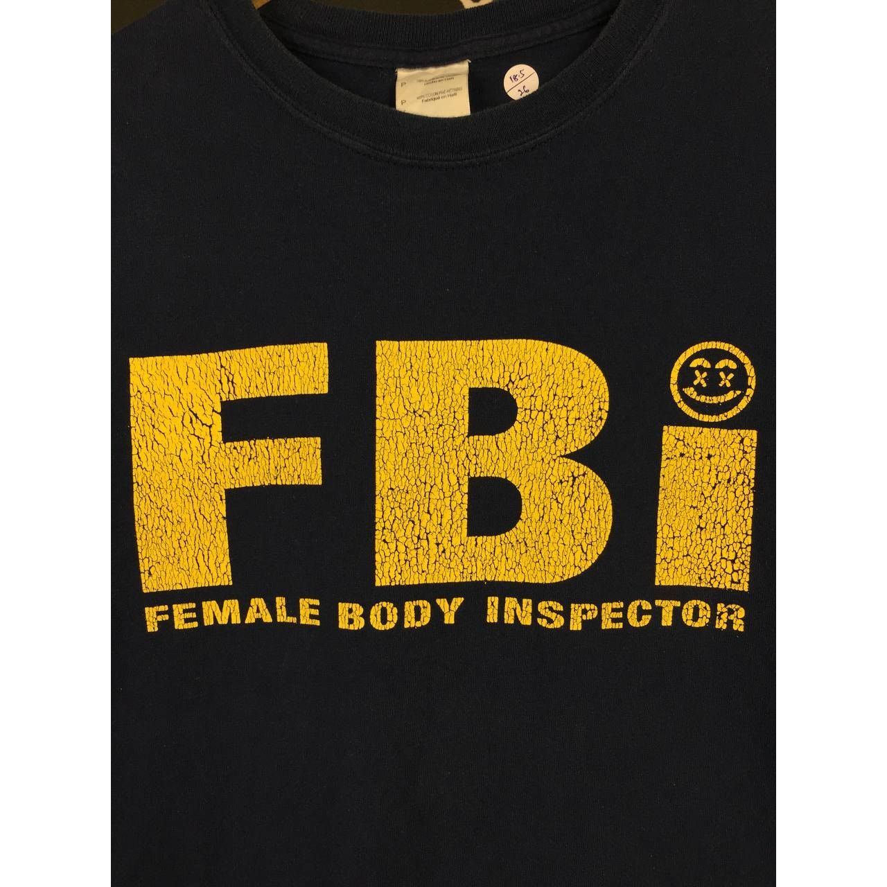 Vintage Vtg Y2K FBI Female Body Inspector Parody Tee Size S Size US S / EU 44-46 / 1 - 4 Thumbnail