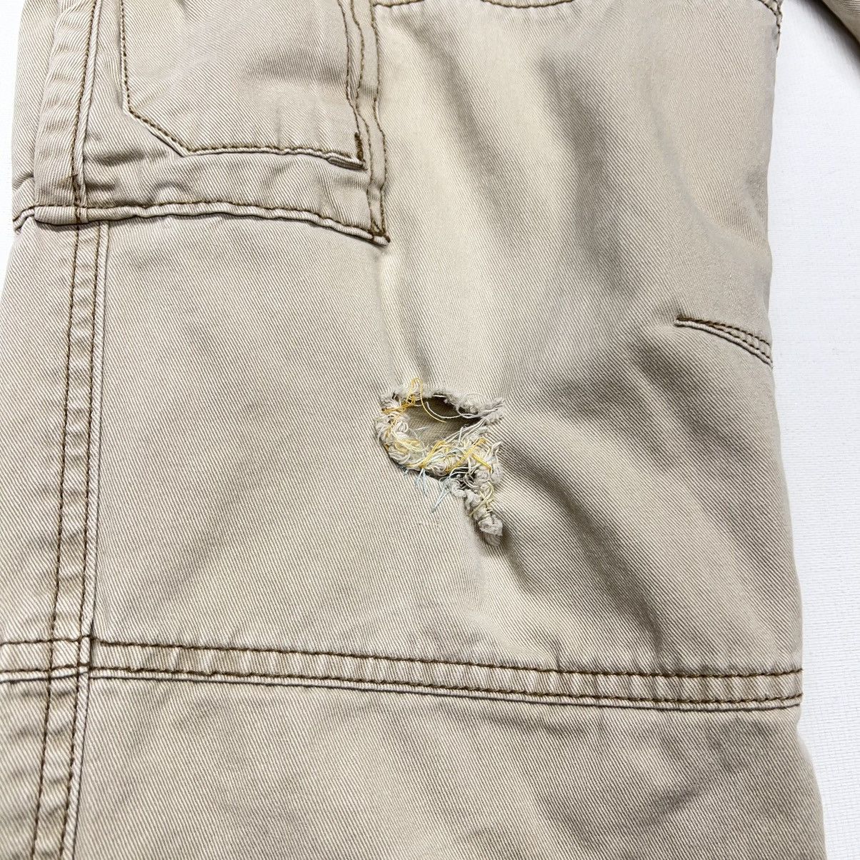 Vintage Iron Gear Cargo Pants Khaki Straight Pocket Baggy Workwear Size US 31 - 7 Thumbnail
