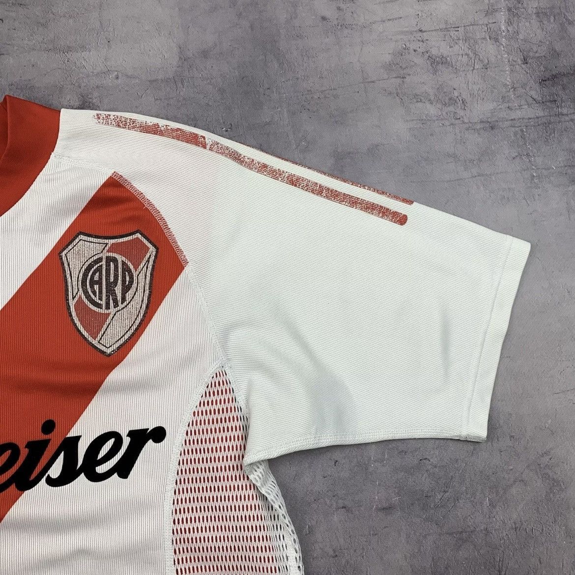 Adidas Rare! River Plate Vintage Adidas Double Layer Argentina 2003 Size US M / EU 48-50 / 2 - 8 Thumbnail