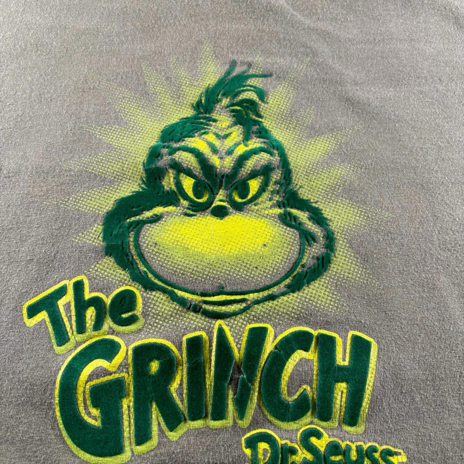 Disney Vintage the Grinch Disney Tshirt Size US XL / EU 56 / 4 - 2 Thumbnail