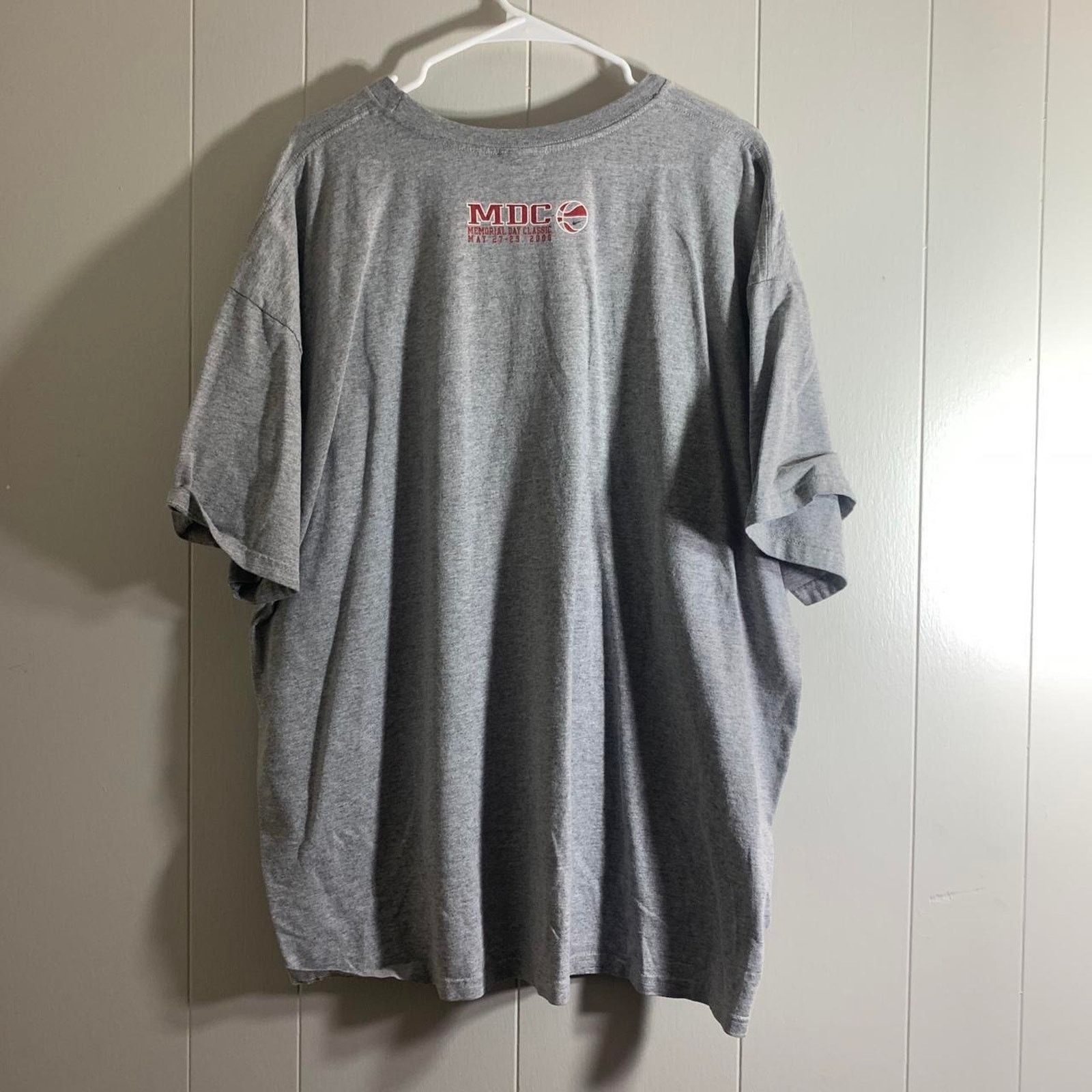 Nike vintage 2006 NIKE MEMORIAL DAY CLASSIC swoosh tee shirt 2XL Size US XXL / EU 58 / 5 - 5 Thumbnail