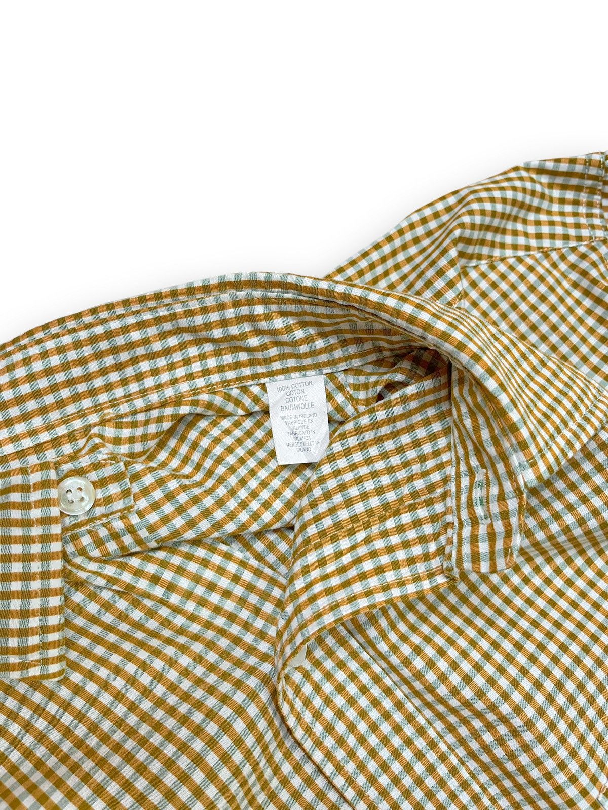 Paul Smith 90s Paul Smith Made In Ireland Vintage Gingham Button Up Size US XL / EU 56 / 4 - 7 Thumbnail