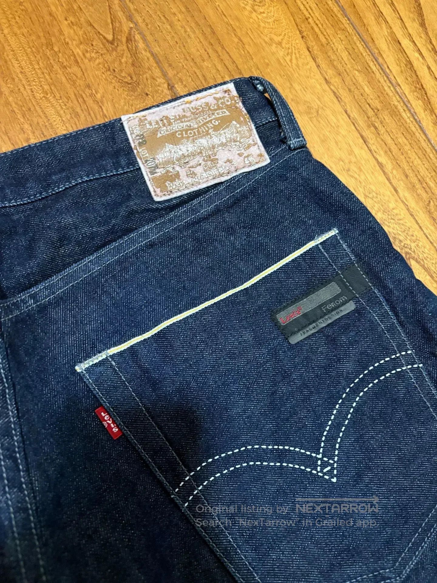 Levi's Levi's Fenom White Line Raw Denim Jeans. Size US 26 / EU 42 - 5 Thumbnail
