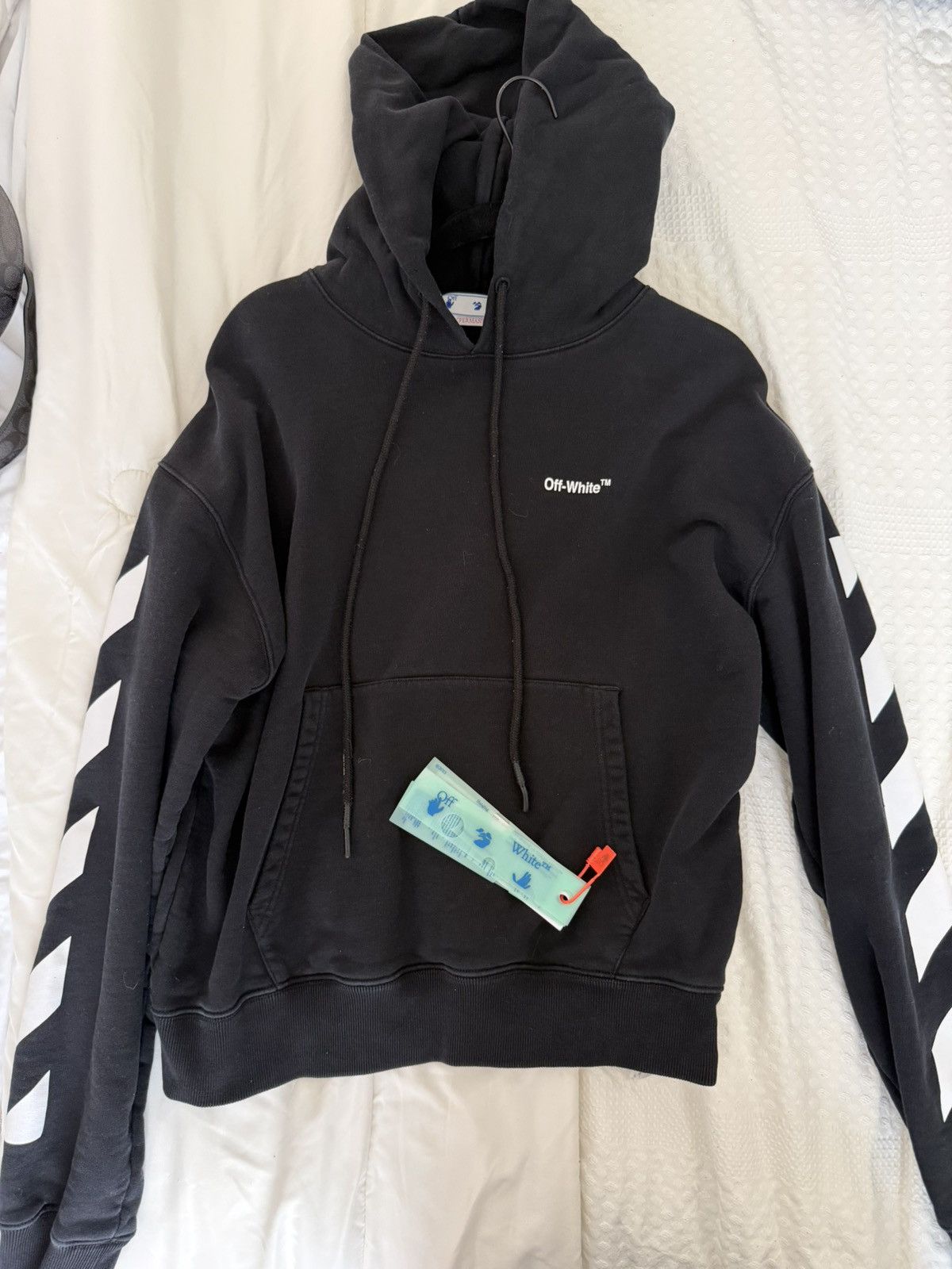 Off-White Off White Helvetica Hoodie Size US M / EU 48-50 / 2 - 1 Thumbnail