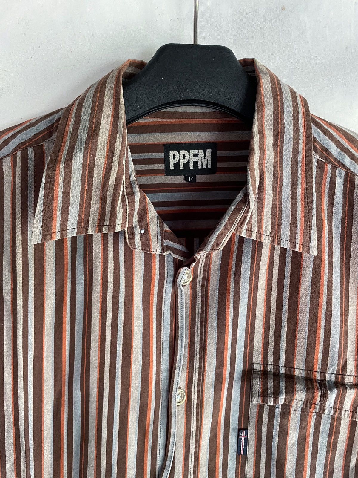 PPFM PPFM CASUAL BRITAIN STYLE BUTTON DOWN SHIRT Size US S / EU 44-46 / 1 - 6 Thumbnail