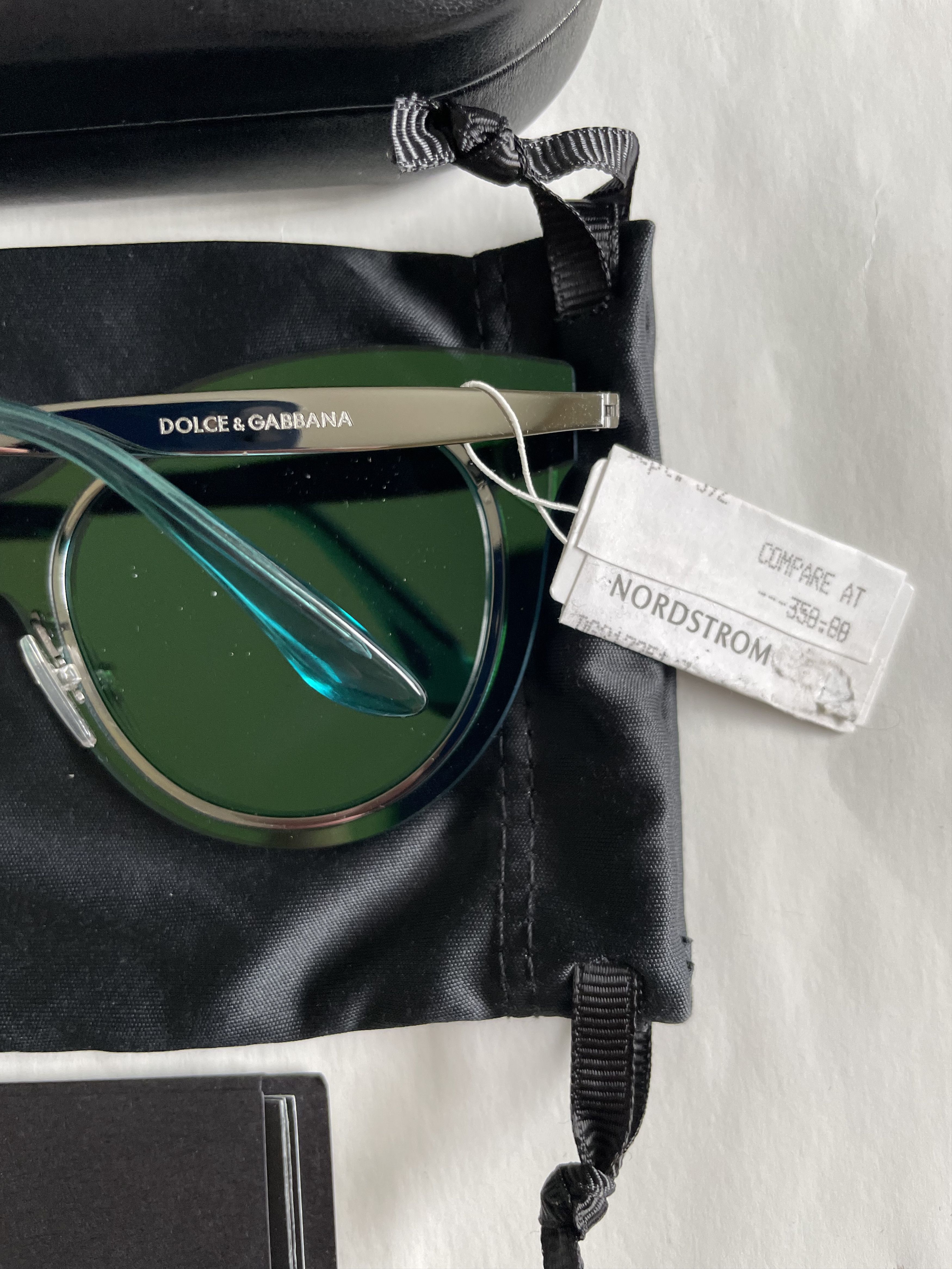 Dolce & Gabbana Dolce & Gabbana DG 2172 04/C2 Mirror Azure Sunglasses Size ONE SIZE - 6 Thumbnail