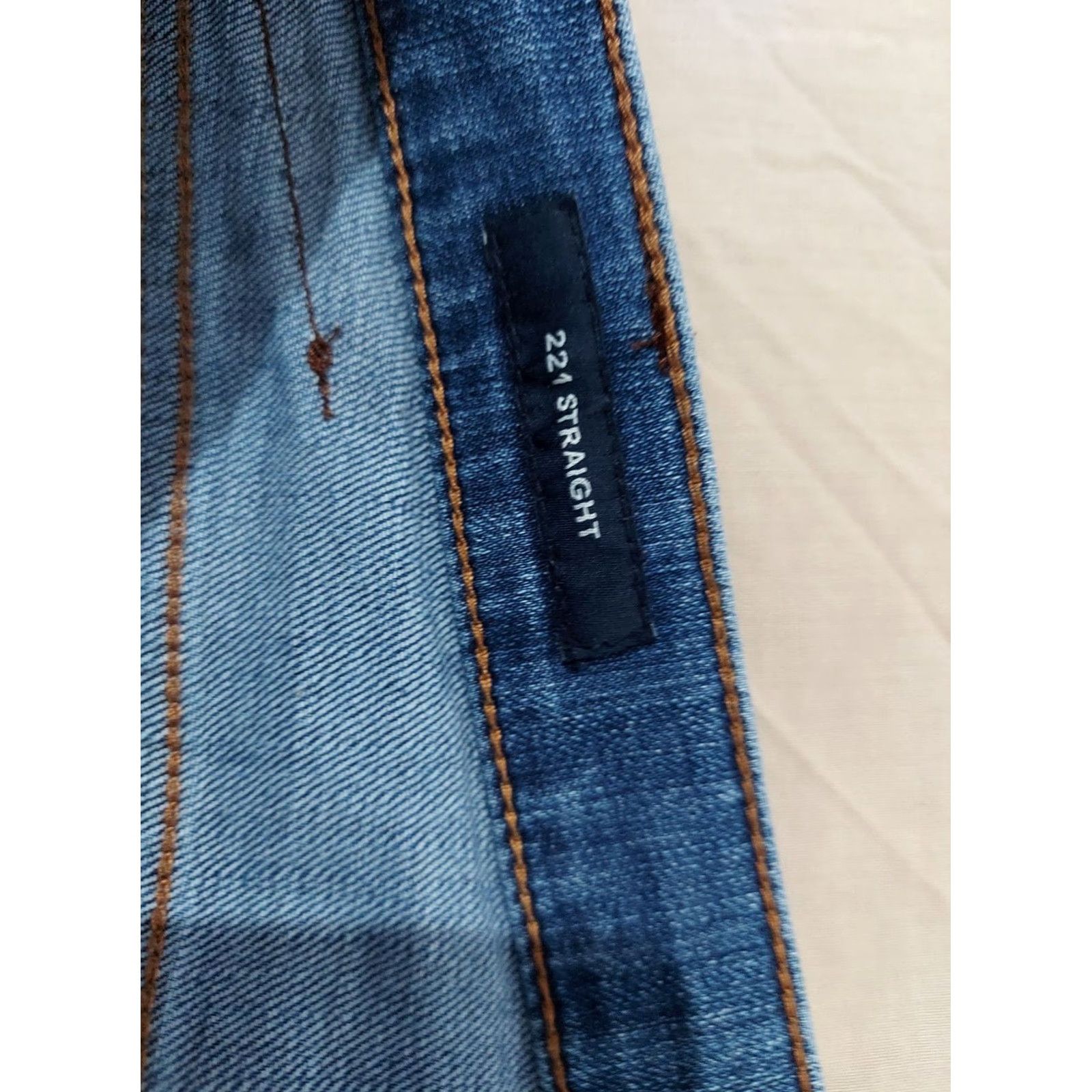 Lucky Brand VINTAGE? Lucky Brand 221 Jeans 40x30 Denim Pants Stretch Straight Mens Blue 40 Regular Jeans Mens Size US 40 / EU 56 - 7 Thumbnail