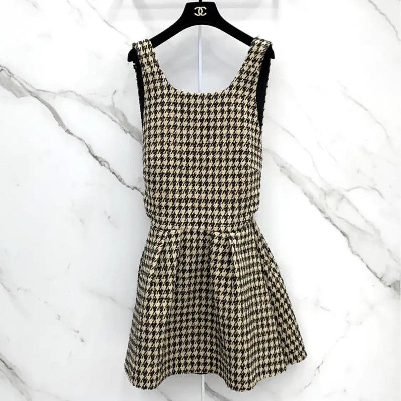 Dior Dior Color-Block Silk Blend Short Dress 0089 Size M / US 6-8 / IT 42-44 - 1 Thumbnail