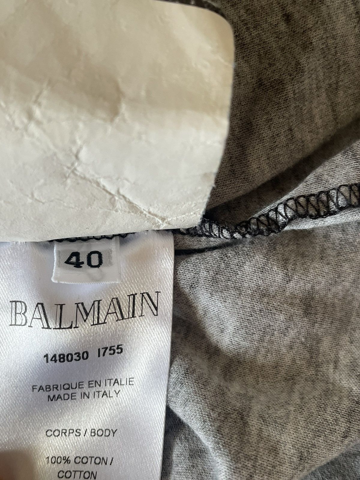 Balmain Balmain T-Shirt Size S / US 4 / IT 40 - 5 Thumbnail