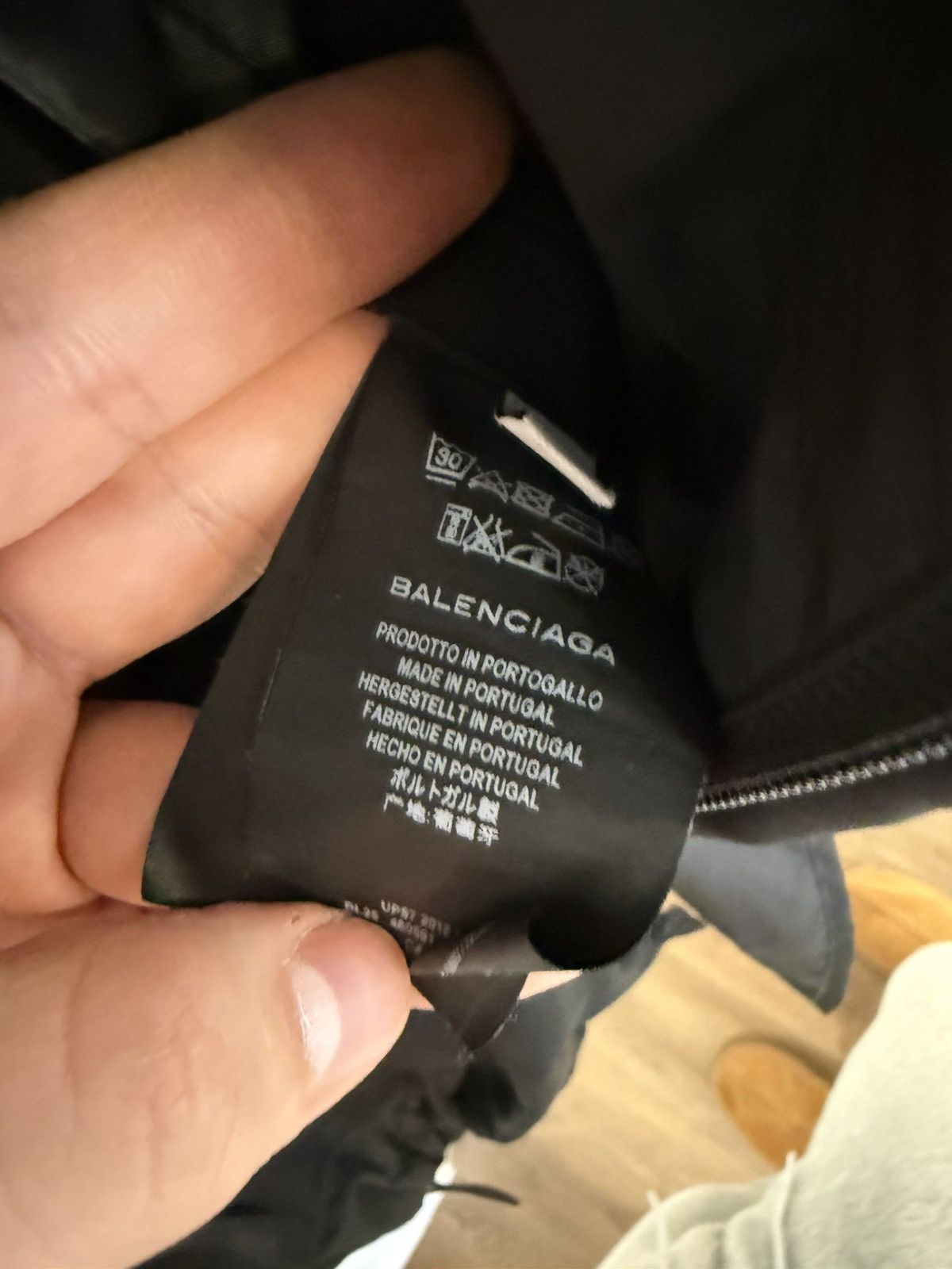 Balenciaga Balenciaga Logo Rainjacket XL Size US XL / EU 56 / 4 - 6 Thumbnail