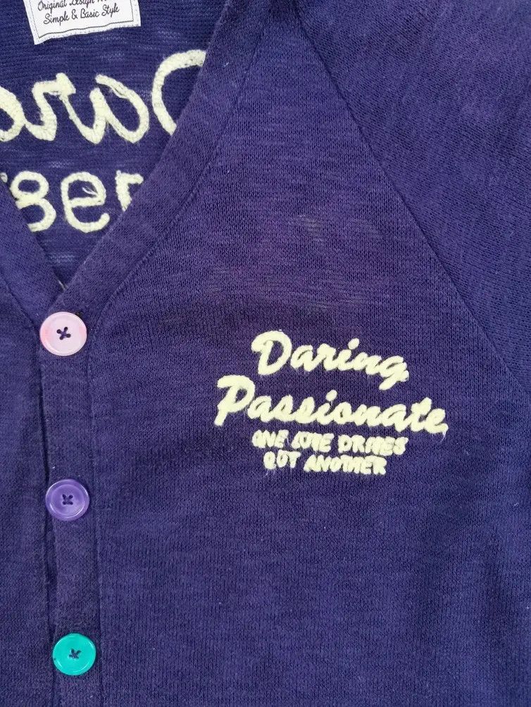 Japanese Brand Rare!!! Daring 1987 Passionate Embroidered Logo Sweatshirt Size US L / EU 52-54 / 3 - 3 Thumbnail
