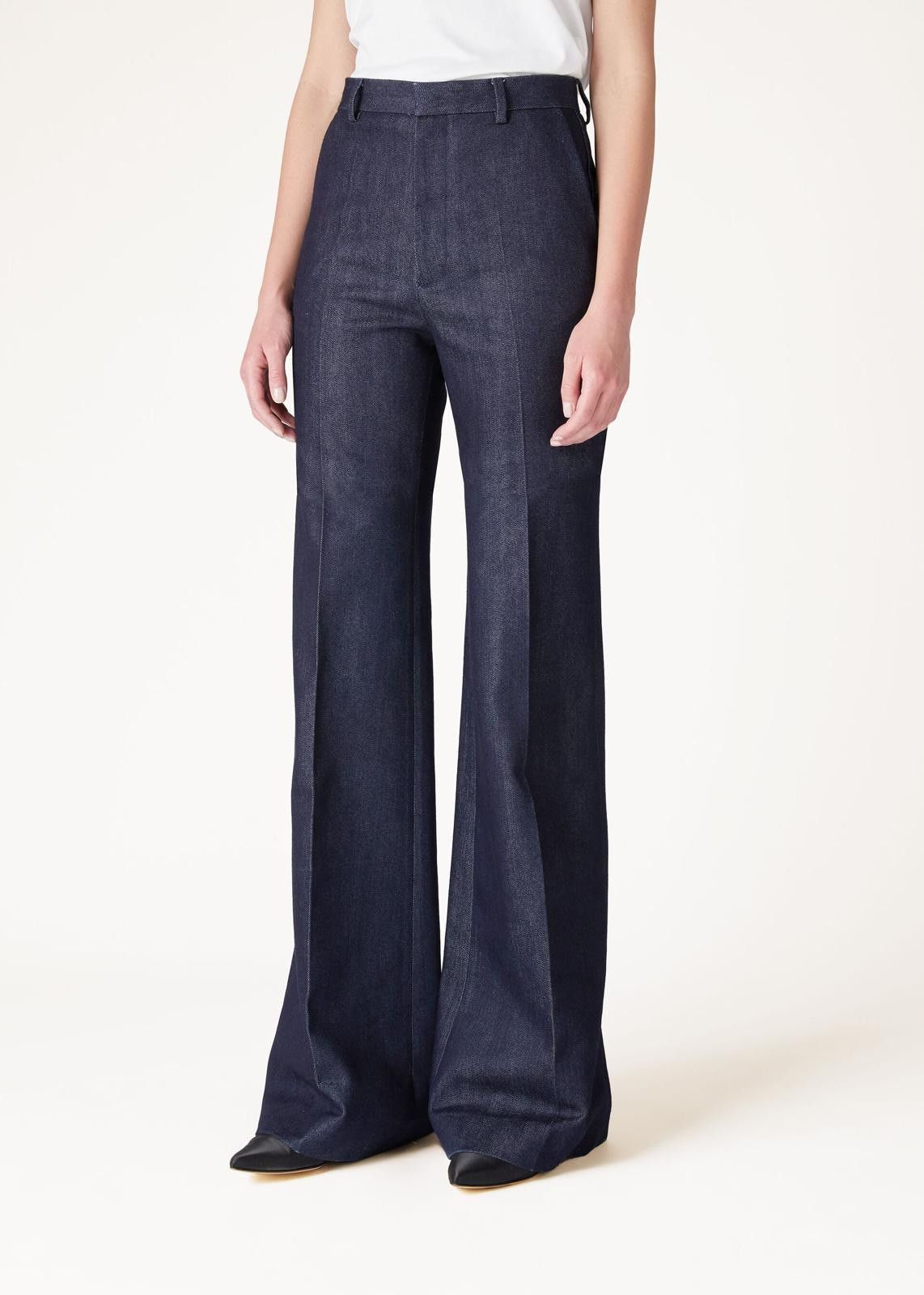 Loro Piana o1srvl11e0125 FAO0671 Jose Denim Trouser in Navy Blue Size 30" / US 8 / IT 44 - 7 Thumbnail