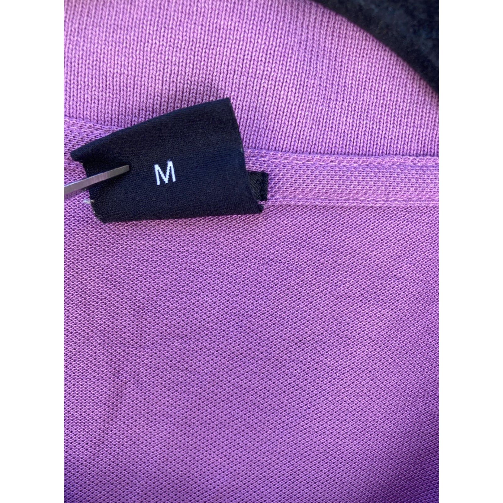 Hugo Boss HUGO BOSS Purple Solid Logo SS Polo M Classic City Pima Cotton Golf Design Shirt Mens Medium Purple Logo Polo 80s 90s City USA Size US M / EU 48-50 / 2 - 3 Thumbnail
