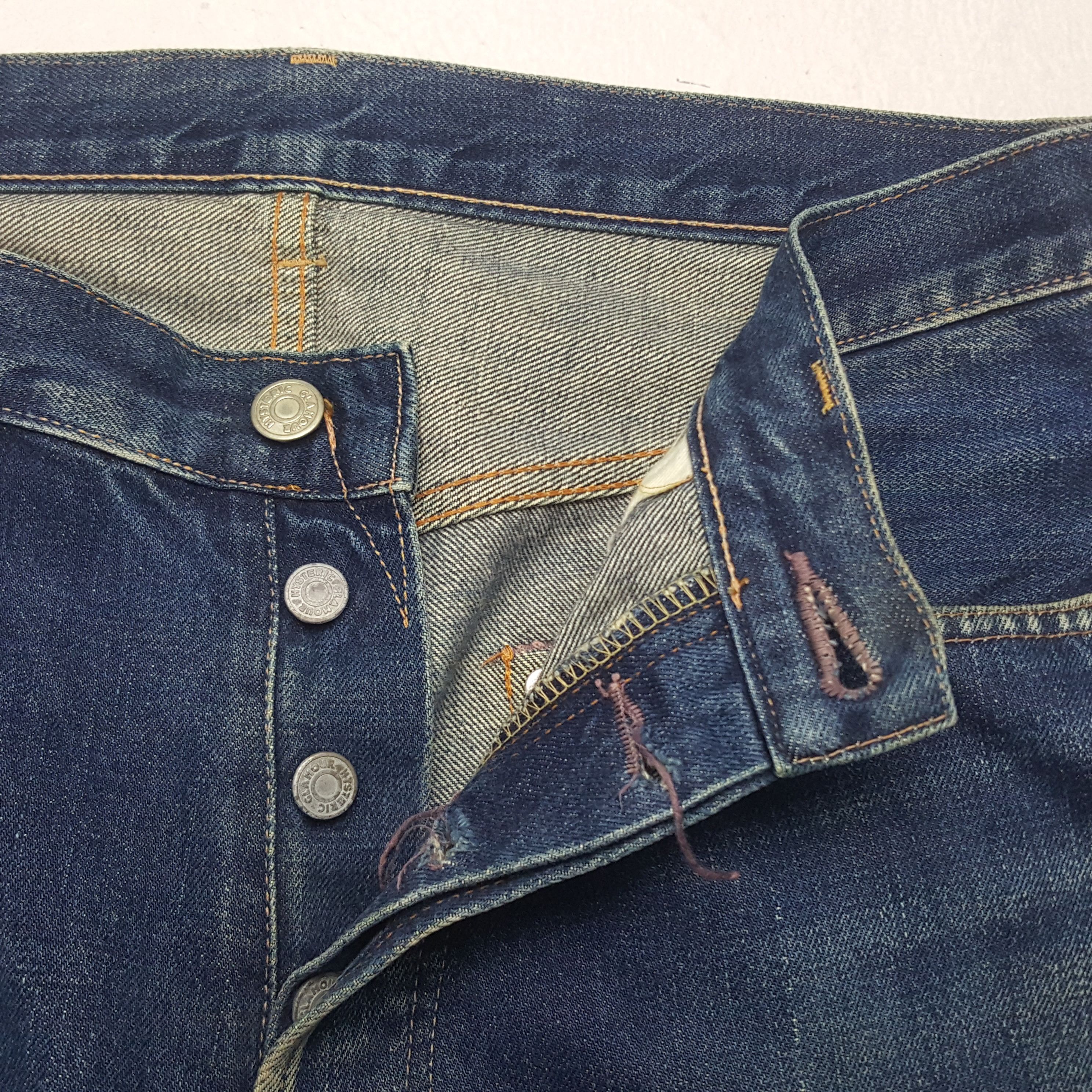 Hysteric Glamour × Japanese Brand × Vintage Vintage Hysteric Glamour Japanese Brand Denim Jeans Size US 32 / EU 48 - 7 Thumbnail