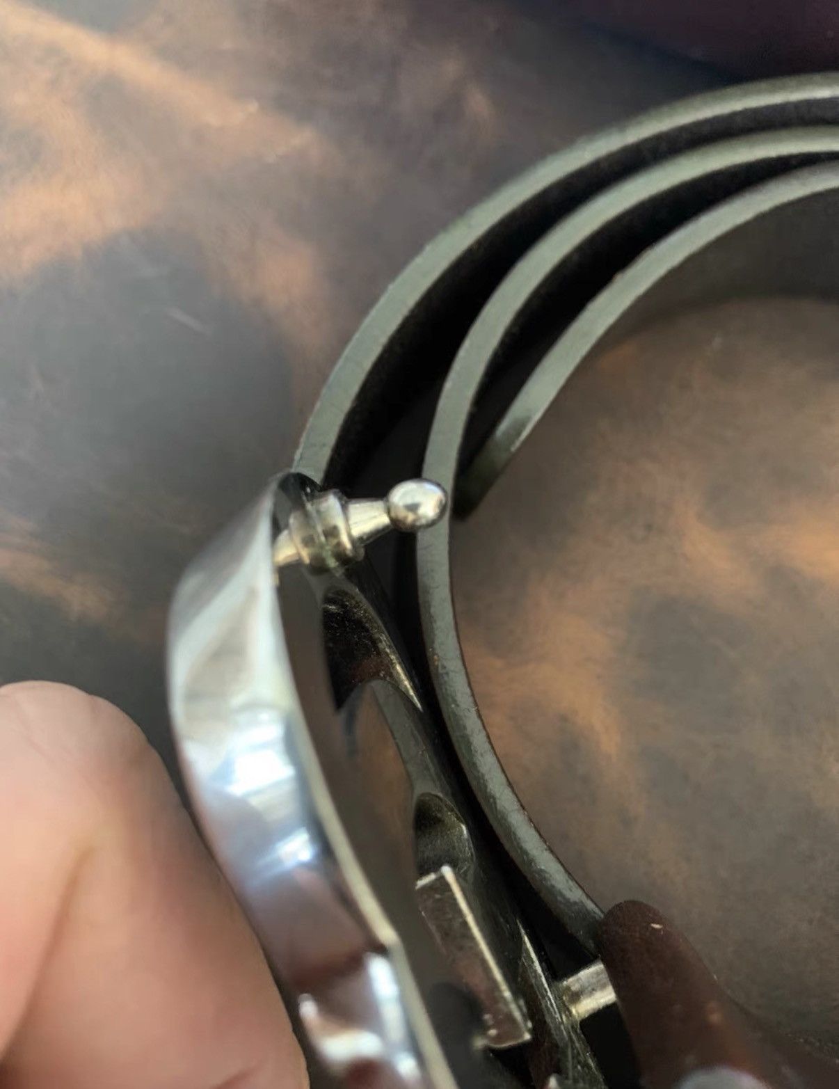Gucci Gucci Genuine Leather Belt K16 Size ONE SIZE - 2 Thumbnail
