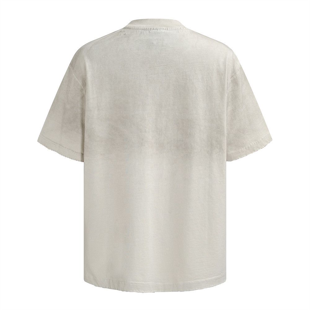 Vintage High street spray-dyed distressed blurred face print T-shirt Size US L / EU 52-54 / 3 - 2 Thumbnail