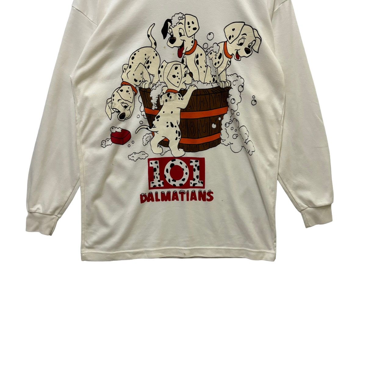 Disney × Vintage 101 Dalmatian Cartoon Vintage Design Big Logo Graphic Size US L / EU 52-54 / 3 - 3 Thumbnail