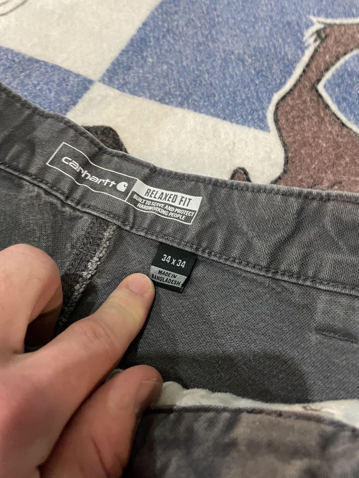 Carhartt Carhartt work pants Size US 34 / EU 50 - 4 Thumbnail