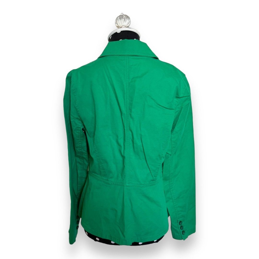 Other CAbi Womens Jacket Sz S Verde Green Single Button Blazer Size S / US 4 / IT 40 - 7 Thumbnail
