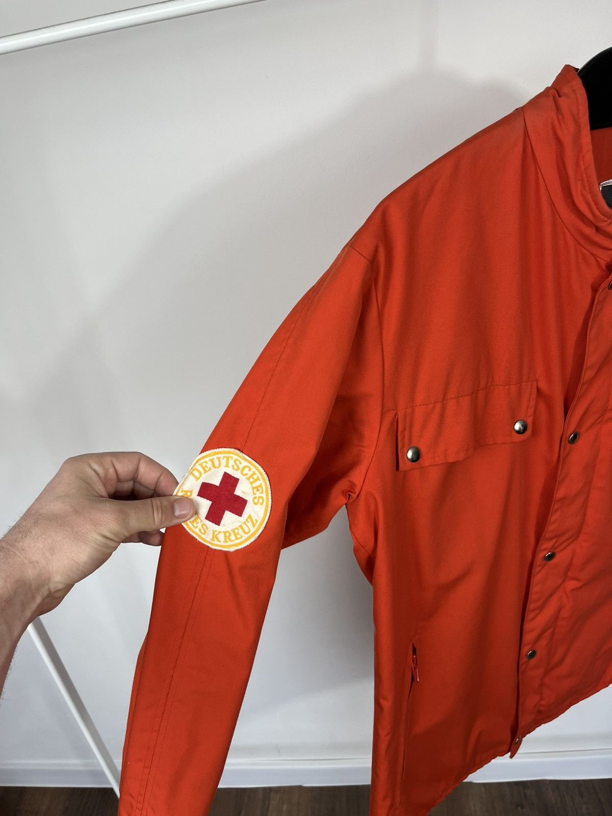 Other Vintage Red Cross Jacket Deutsches Rotes Kreuz West Germany Size US M / EU 48-50 / 2 - 8 Thumbnail