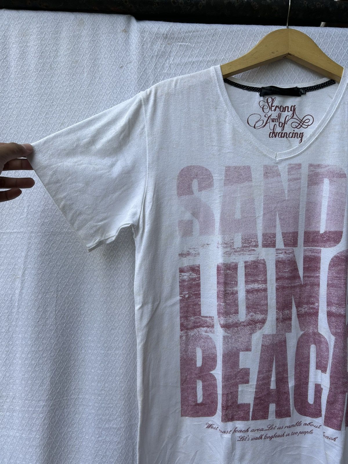 If Six Was Nine × Japanese Brand × Le Grande Bleu (L.G.B.) Thruxton strong a will of drancing poem shirt Size US M / EU 48-50 / 2 - 4 Thumbnail