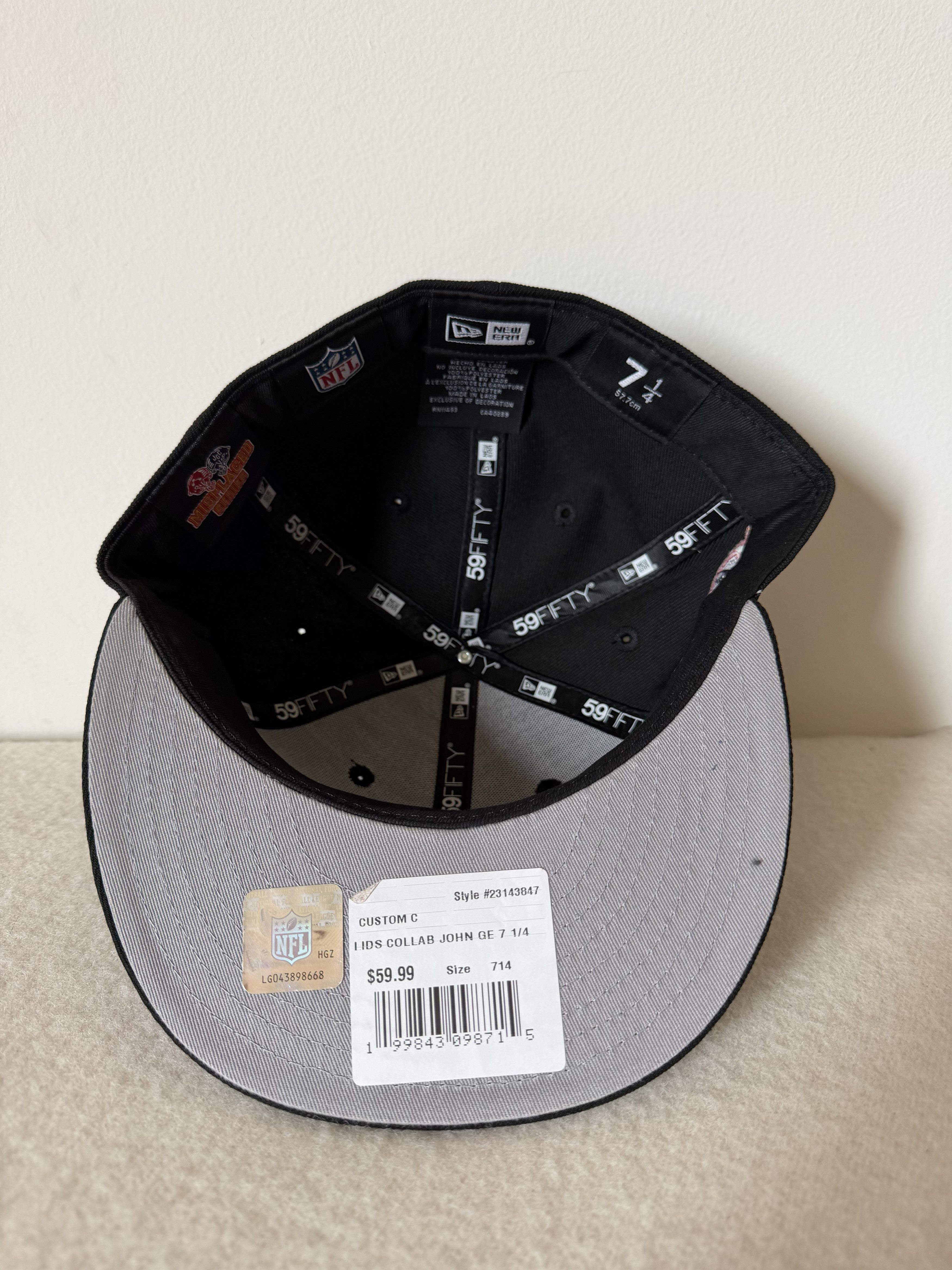 New Era 7 1/4 John Geiger New Era Misplaced San Francisco 49ers Size ONE SIZE - 6 Thumbnail