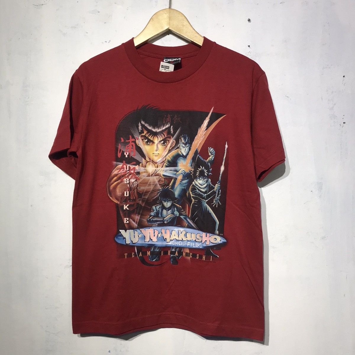 Anime × ODM × Vintage Vintage Anime Shirt Yu Yu Hakusho Team Urameshi 2004 Size US S / EU 44-46 / 1 - 1 Thumbnail