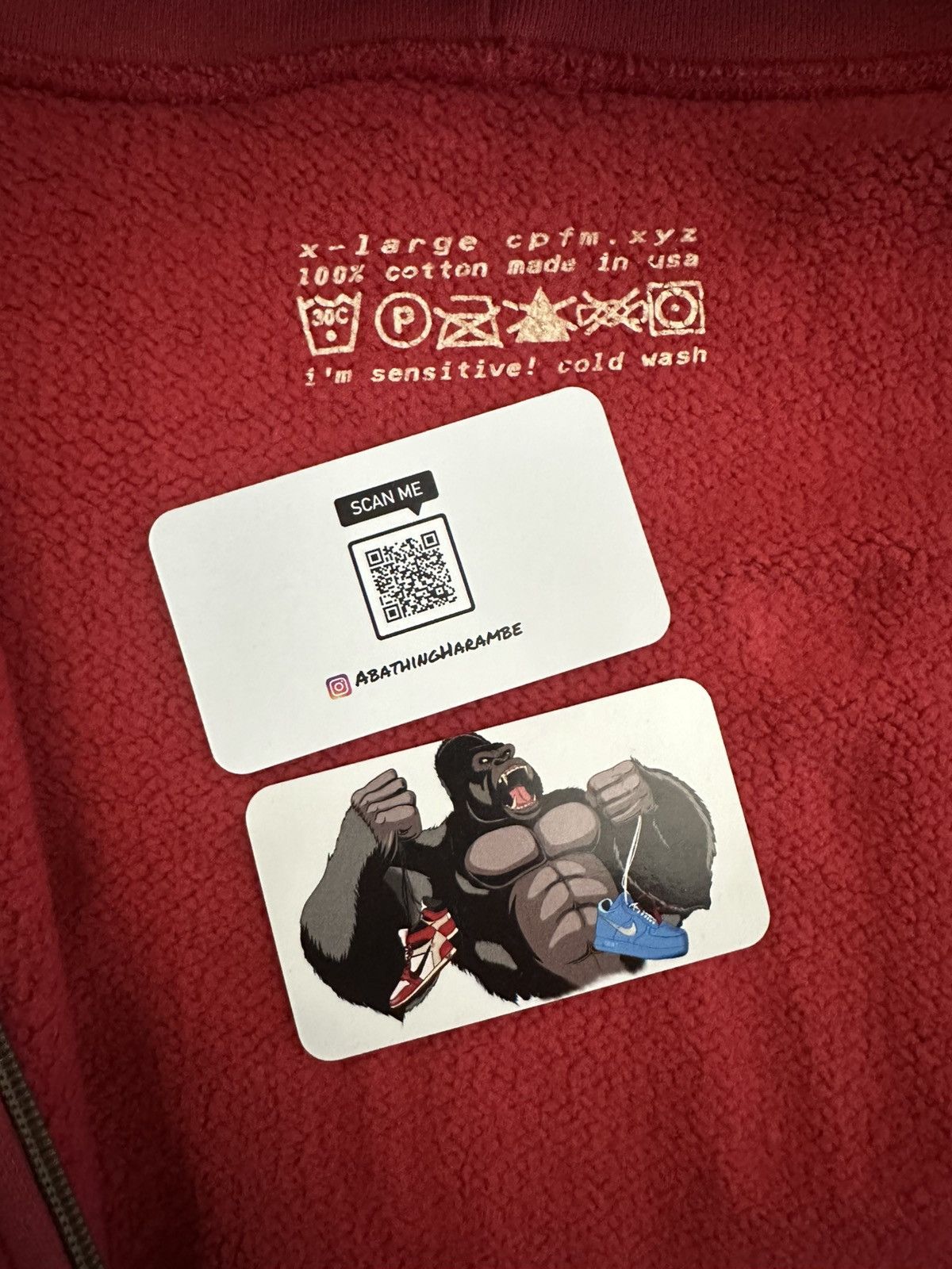 Cactus Plant Flea Market Cactus Plant Flea Market Earth First Zip Hoodie Red Size US XL / EU 56 / 4 - 6 Thumbnail