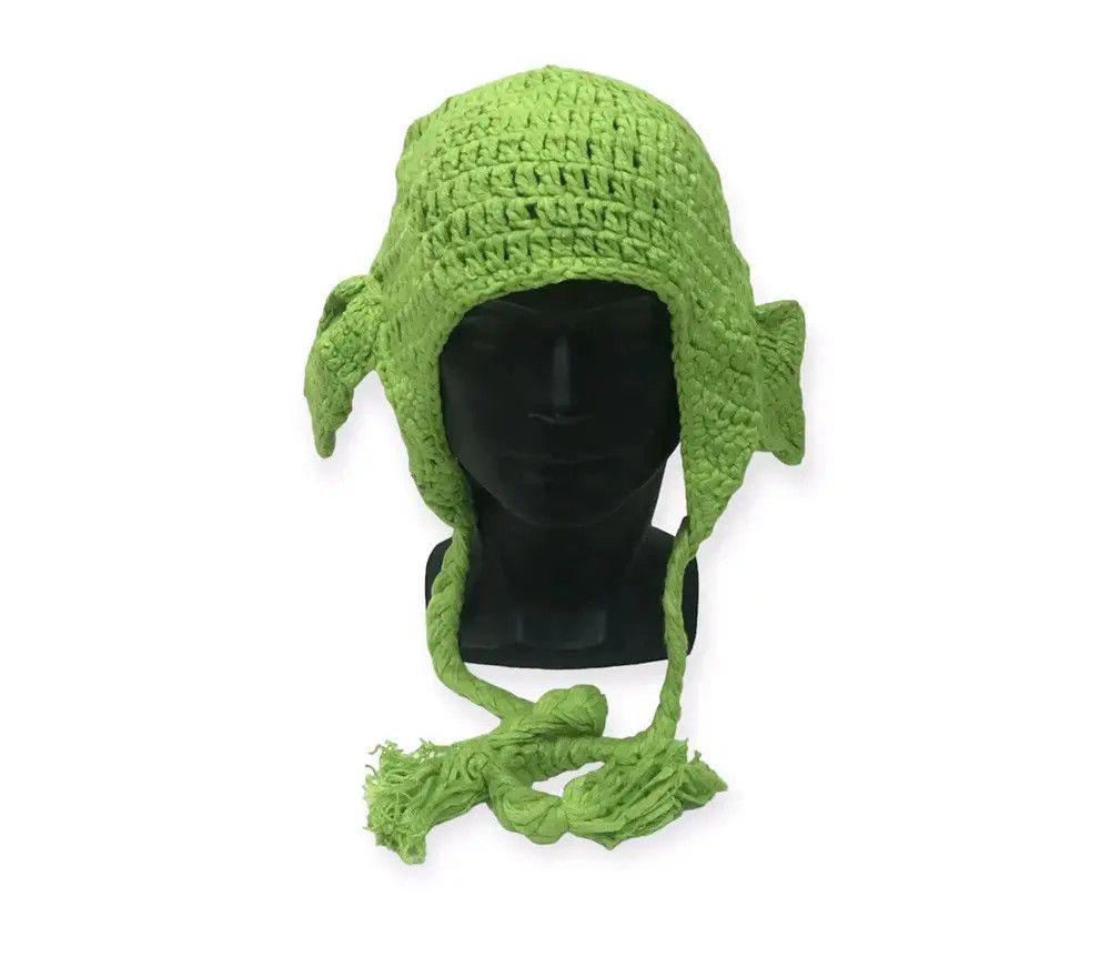 Cartoon Network × Japanese Brand Alien Knit Earflap Beanie Hat Size ONE SIZE - 1 Thumbnail