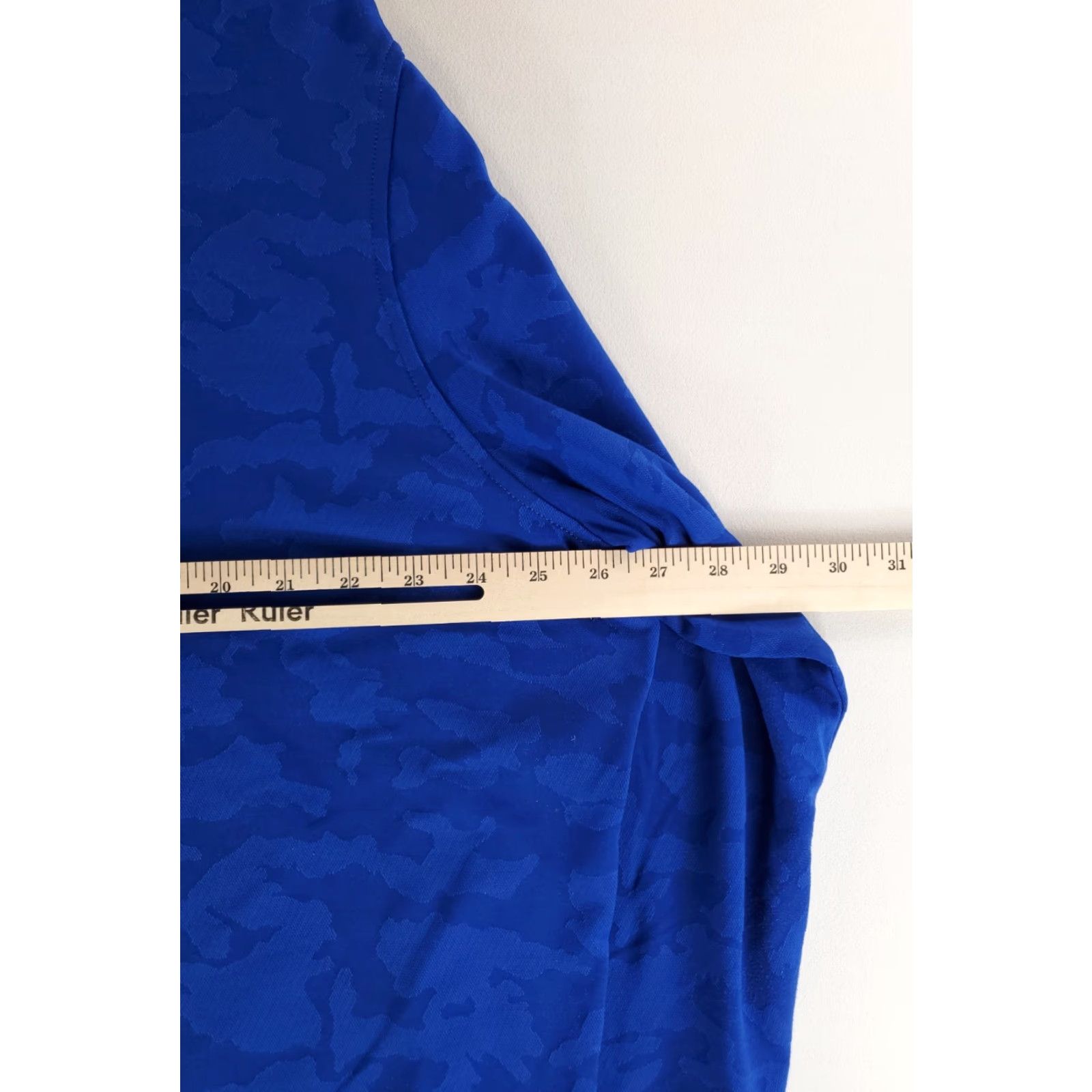 Peter Millar Peter Millar Perth 1/4 Zip Performance Camo Pullover Golf Blue Mens XXL Size US XXL / EU 58 / 5 - 6 Thumbnail