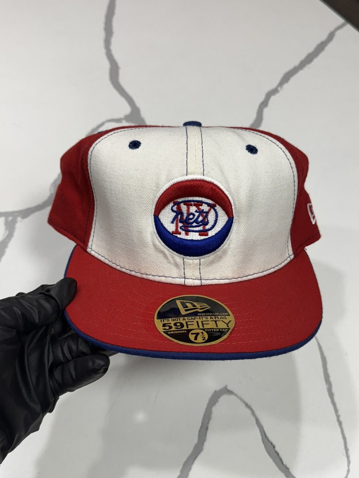 New Era Vintage New York Nets Fitted Cap ABA Hardwood Classics Size ONE SIZE - 1 Thumbnail