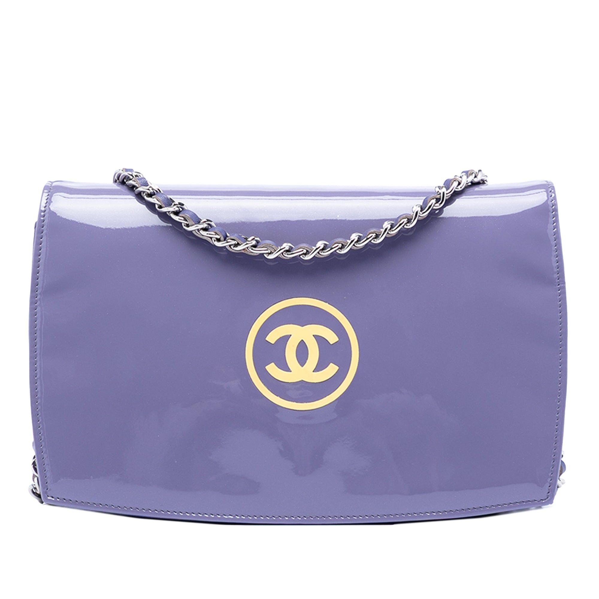 Chanel CC Patent Wallet On Chain Size ONE SIZE - 1 Thumbnail