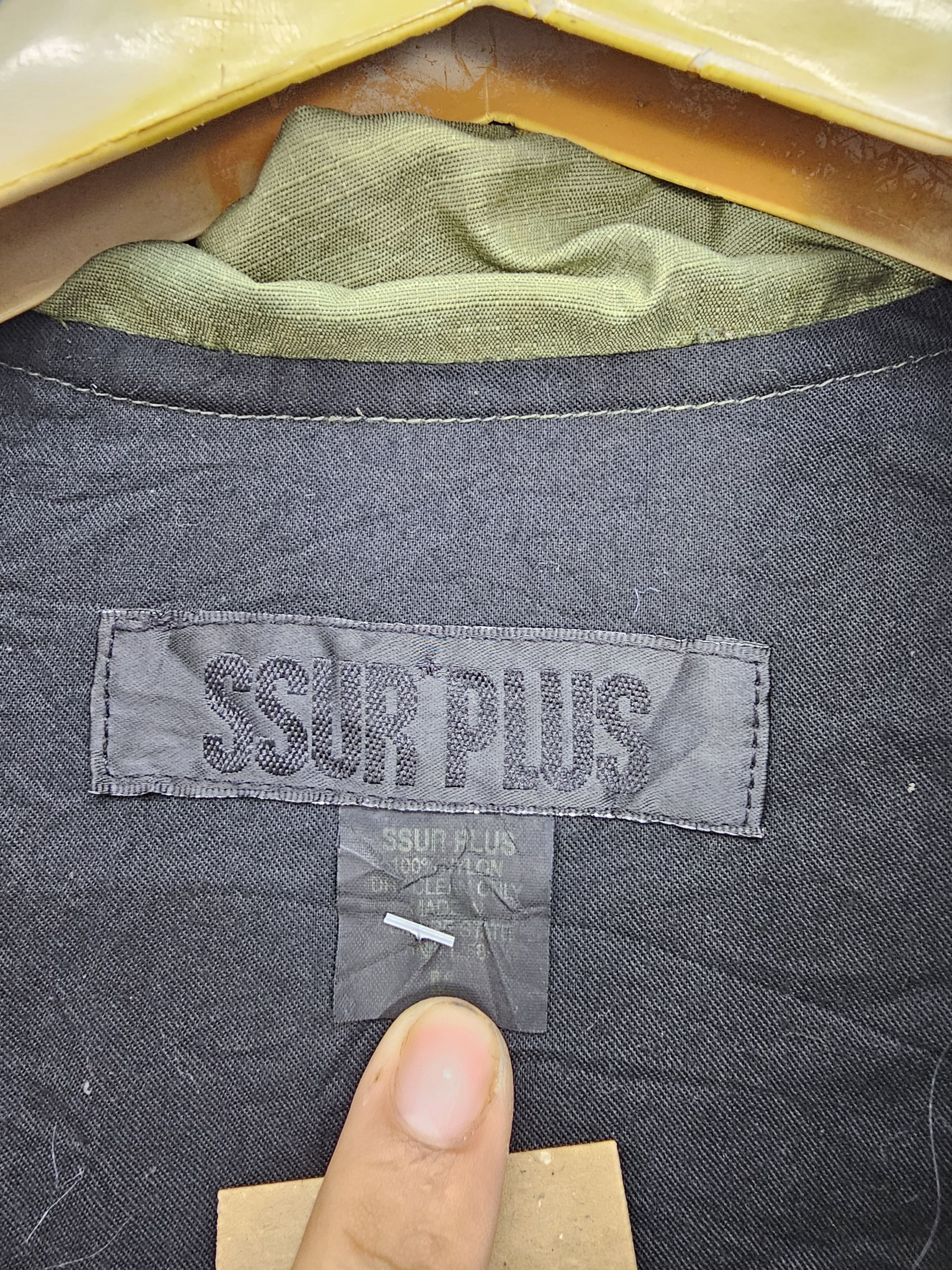SSUR Vintage SSUR PLUS 00 Button Up Military Jacket J0060 Size US M / EU 48-50 / 2 - 11 Thumbnail