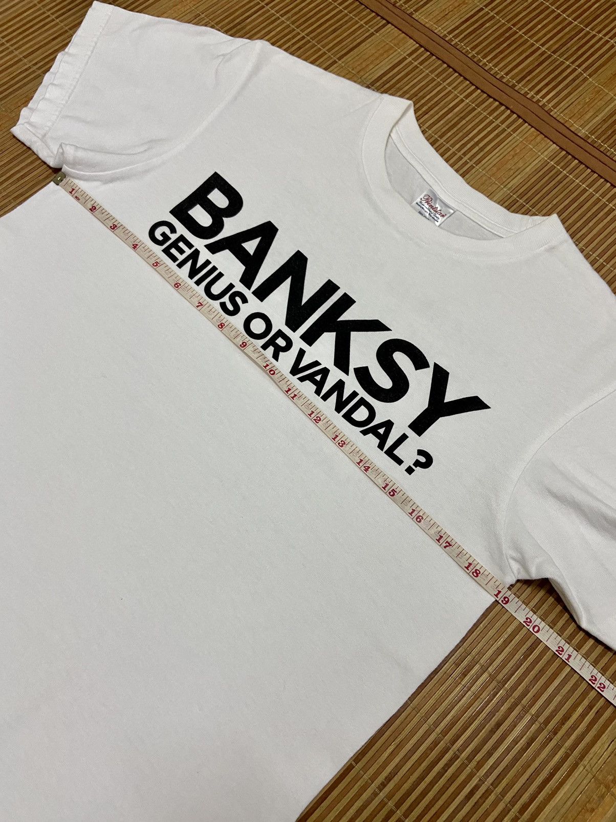 Japanese Brand BANKSY TEE Size US S / EU 44-46 / 1 - 3 Thumbnail
