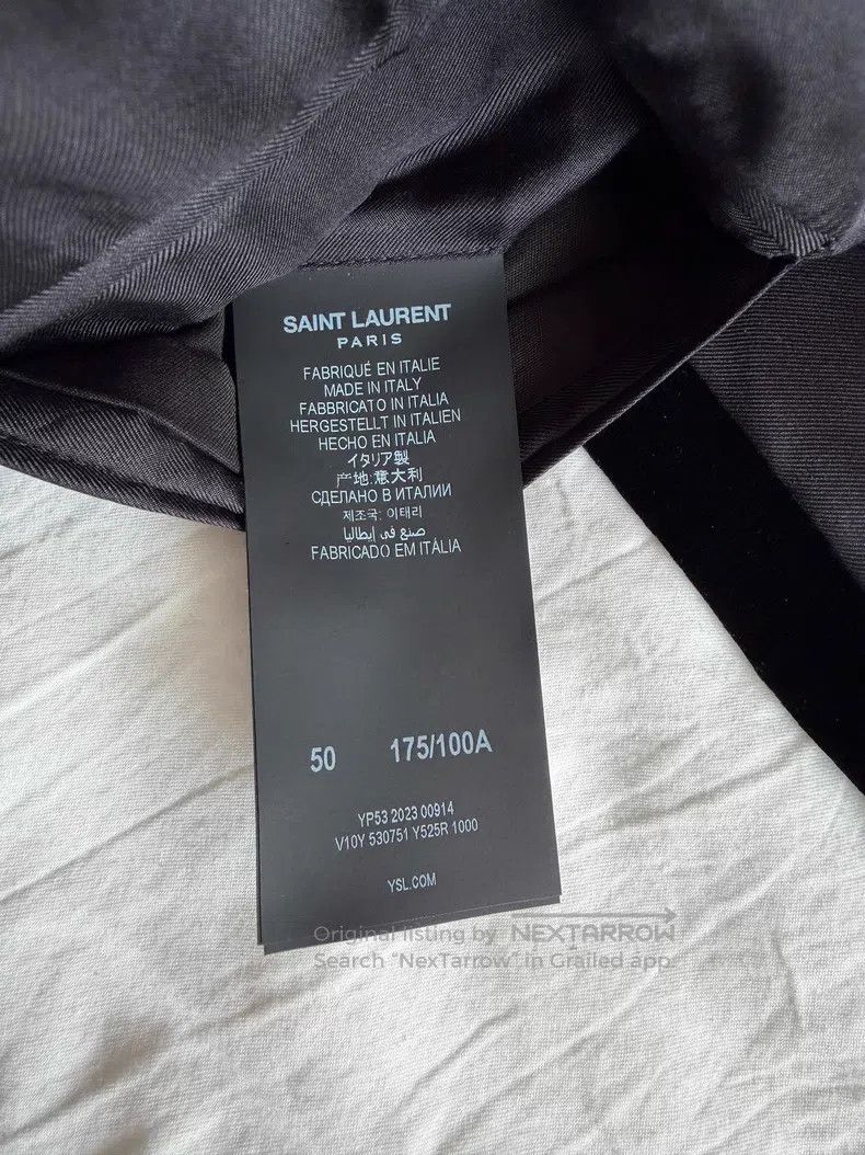 Saint Laurent Paris Saint Laurent Paris Velvet Suit Size US M / EU 48-50 / 2 - 8 Thumbnail