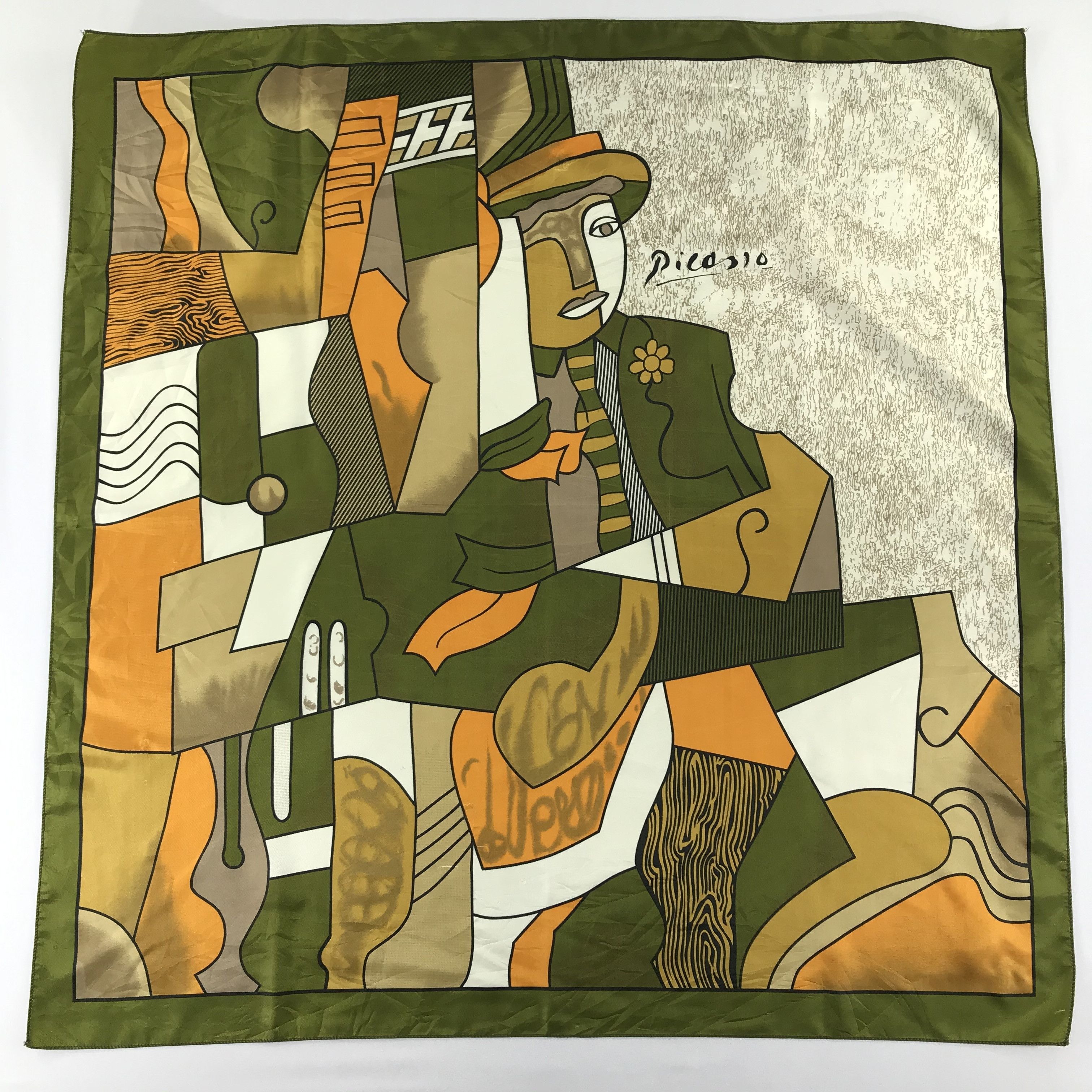 Other Vintage Picasso Silk Scarf Size ONE SIZE - 2 Thumbnail