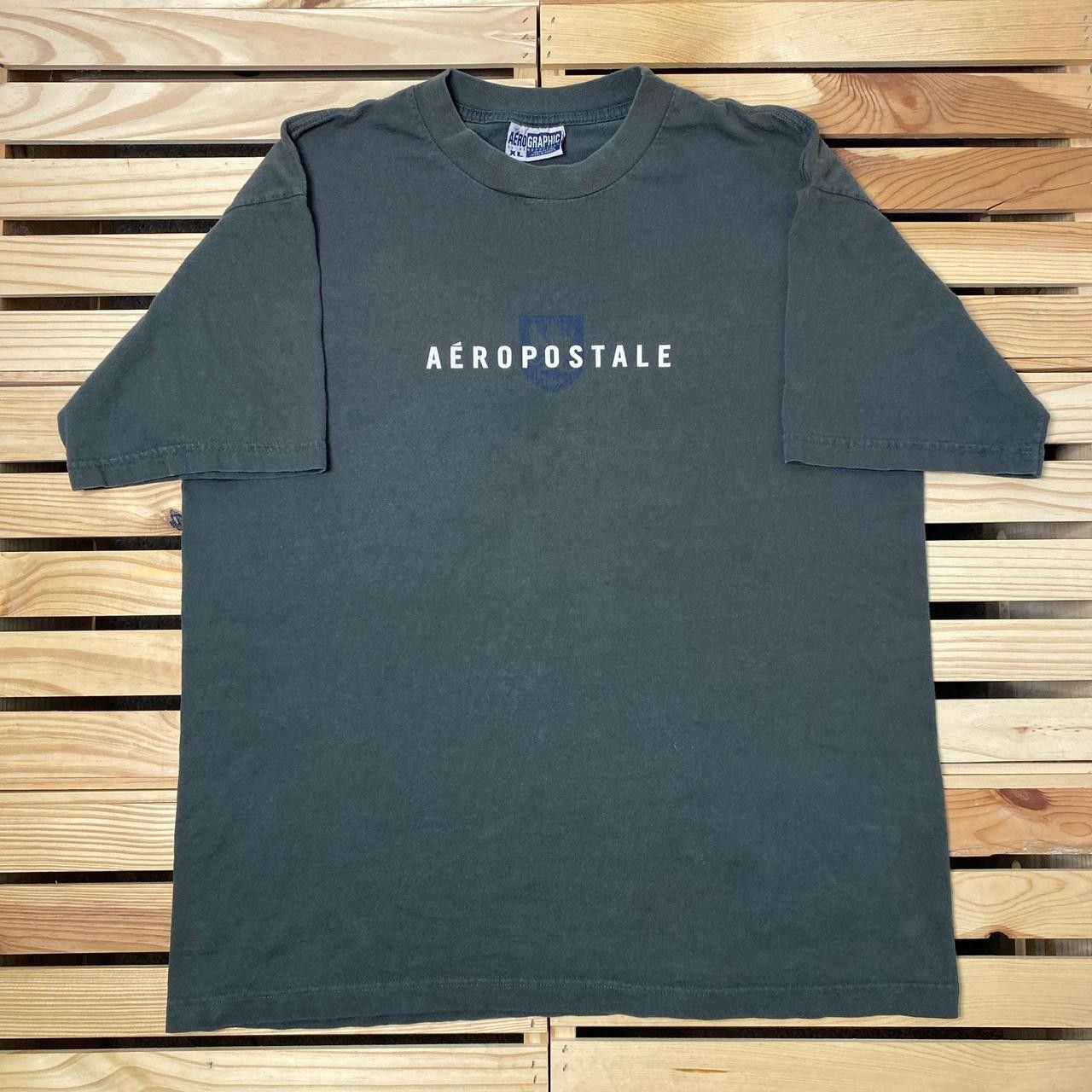 Aeropostale Vintage Aeropostale Green Tee Size XL Size US XL / EU 56 / 4 - 1 Thumbnail