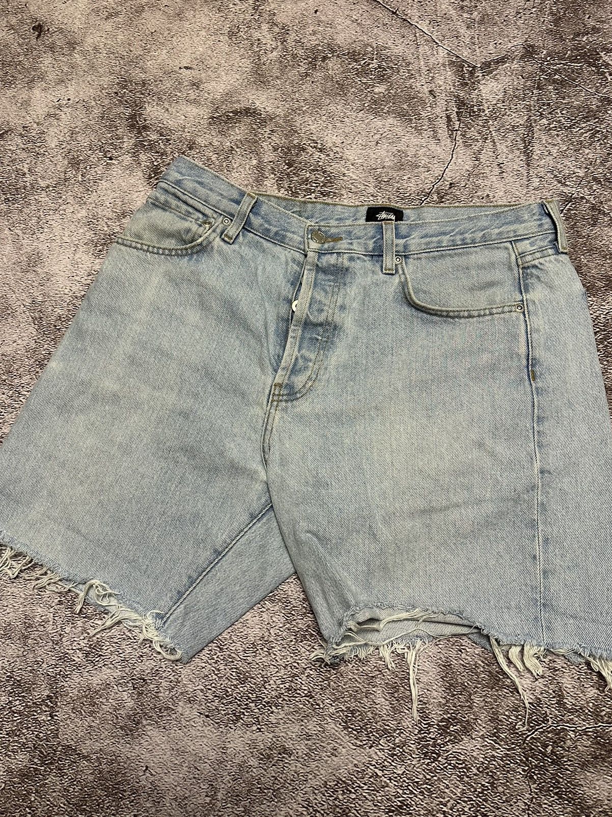Stussy Stussy Vintage Denim Shorts 90 made in U.S.A Size US 32 / EU 48 - 2 Thumbnail