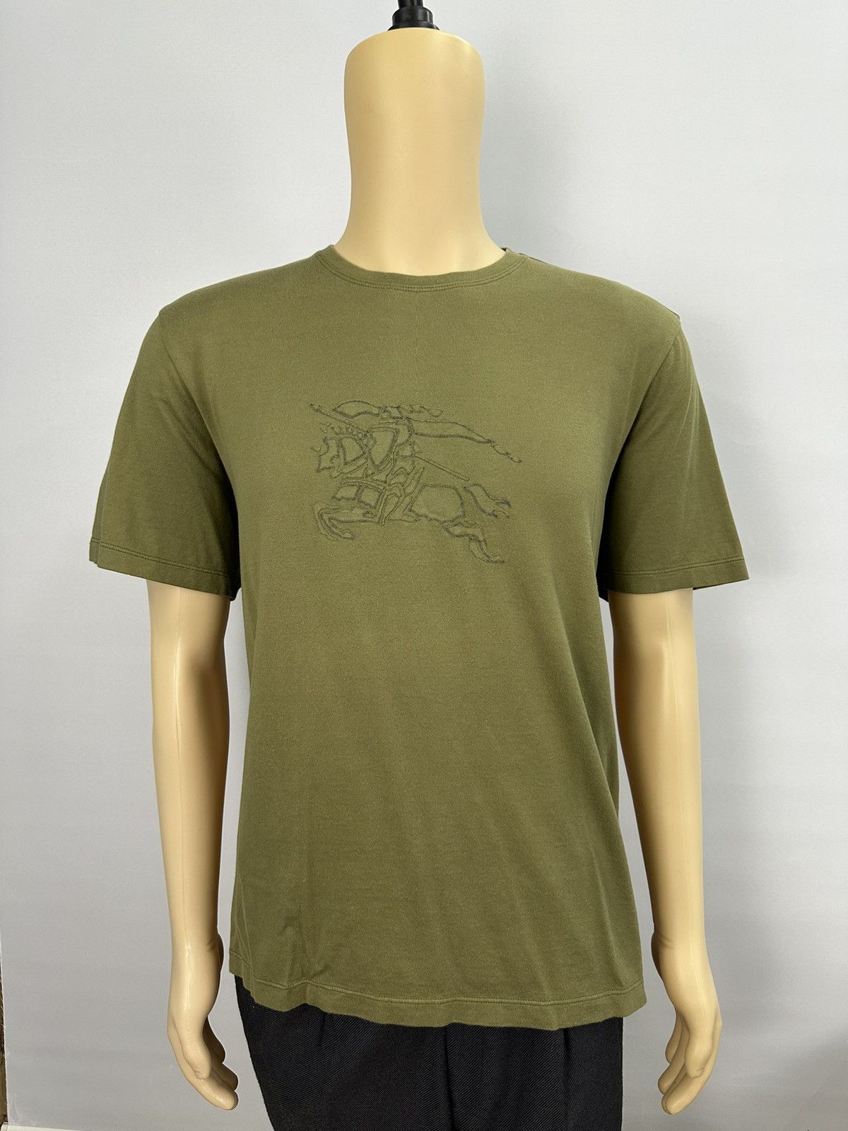 Burberry Burberry London Big Logo Tshirt A593 Size US L / EU 52-54 / 3 - 1 Thumbnail