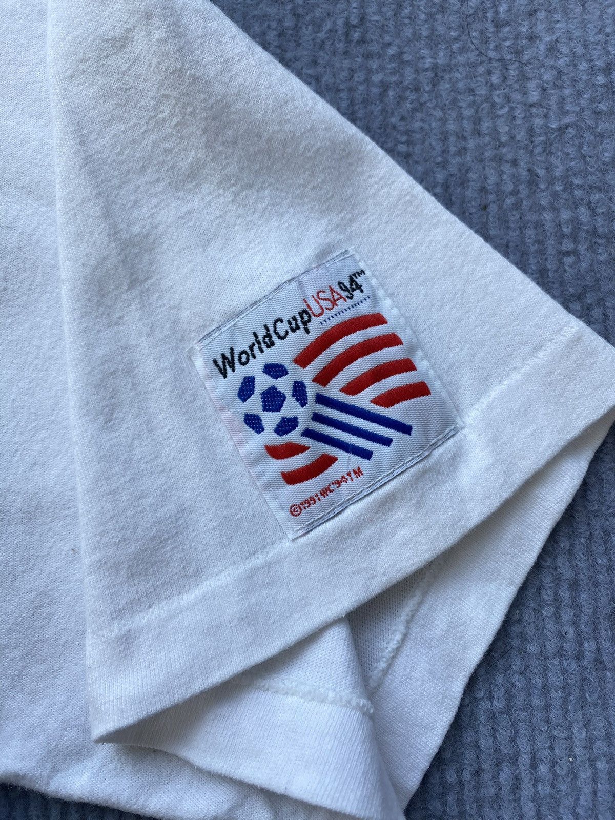 Vintage White 1994 USA World Cup Tee🏆✨🇺🇸 Size US M / EU 48-50 / 2 - 4 Thumbnail