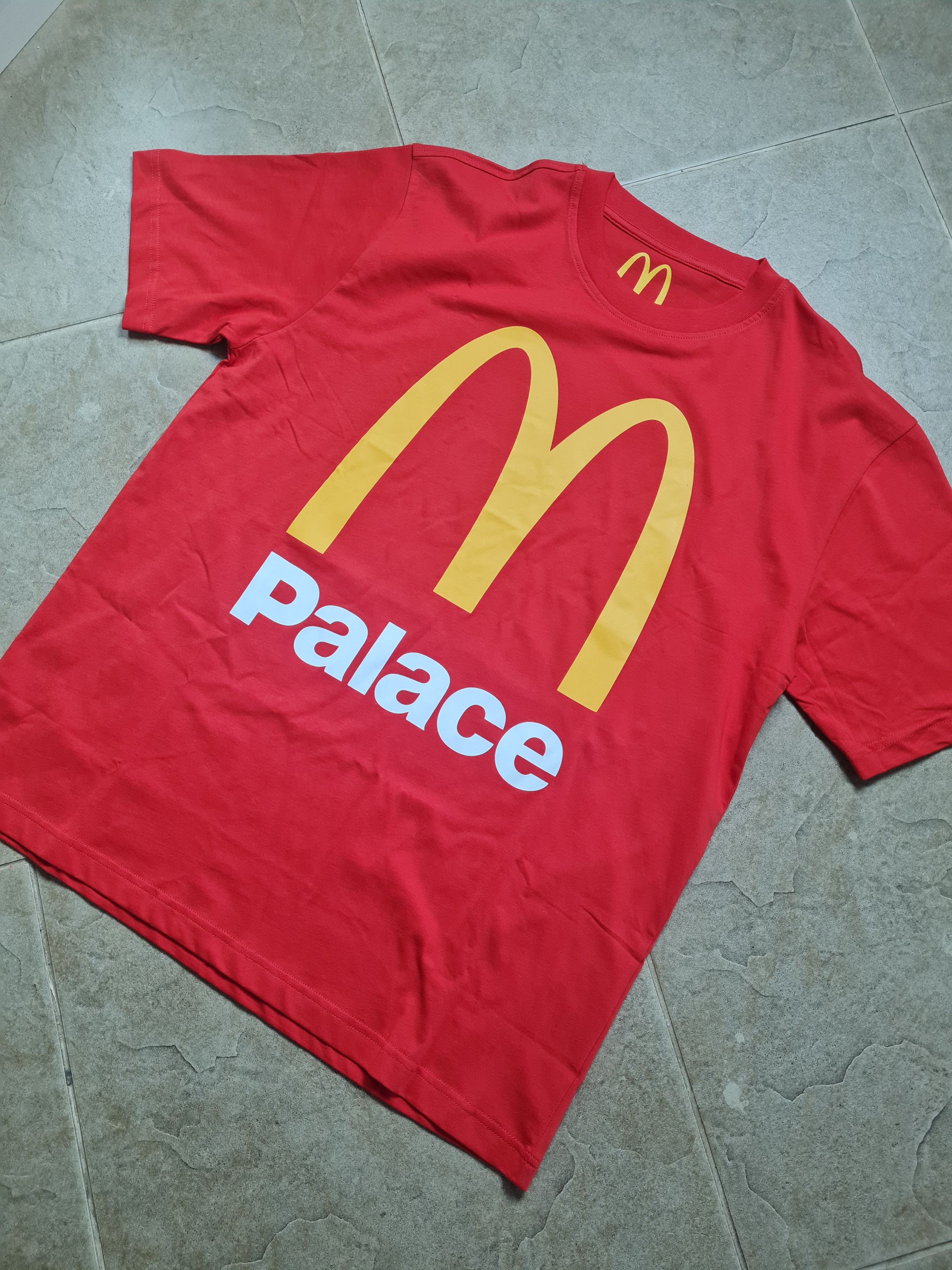 Palace Vintage Rare T-shirt PALACE McDonald's red size XL Size US XL / EU 56 / 4 - 17 Thumbnail