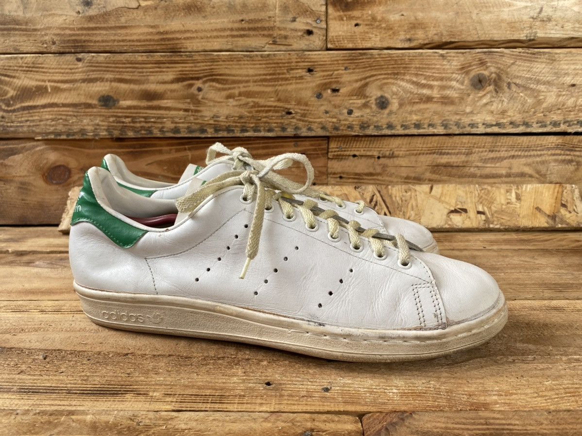 Adidas Adidas vintage stansmith low-top white leather sneakers Uk12 Size US 13 / EU 46 - 12 Thumbnail