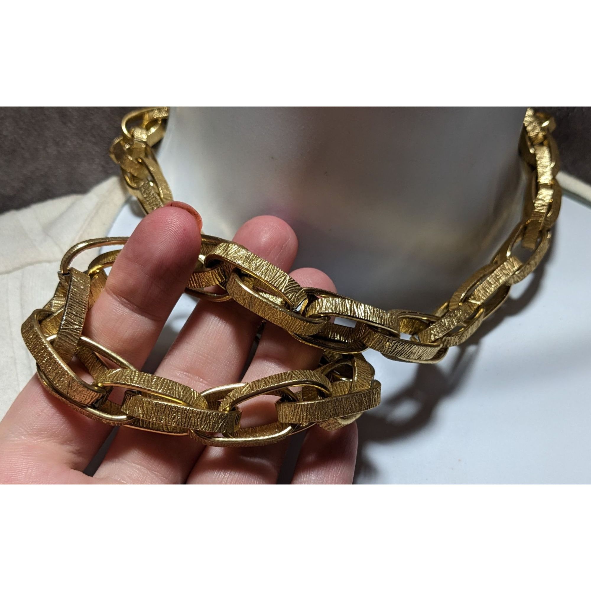 Other Chunky Gold Glam Chain Necklace Size ONE SIZE - 8 Thumbnail